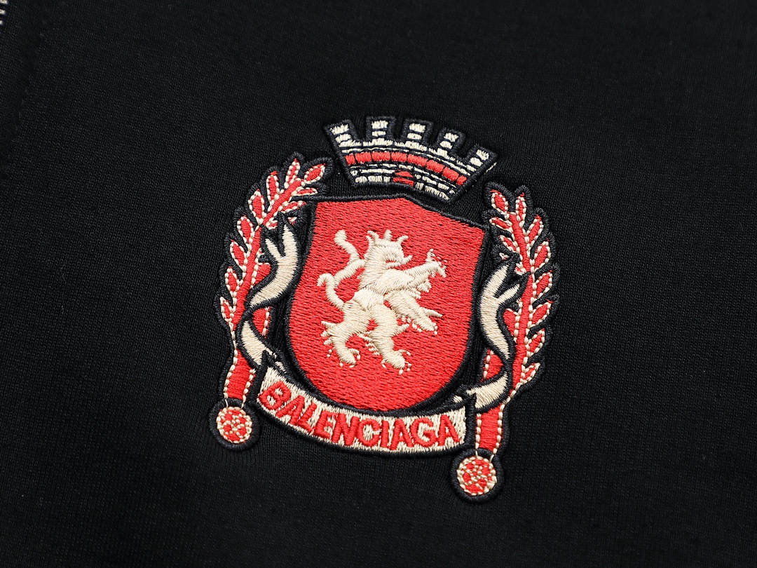 Parisian Balentiaga Synchronization Network Hoodie in Picture Color, XS-L, 480g Flour. - 图片 8