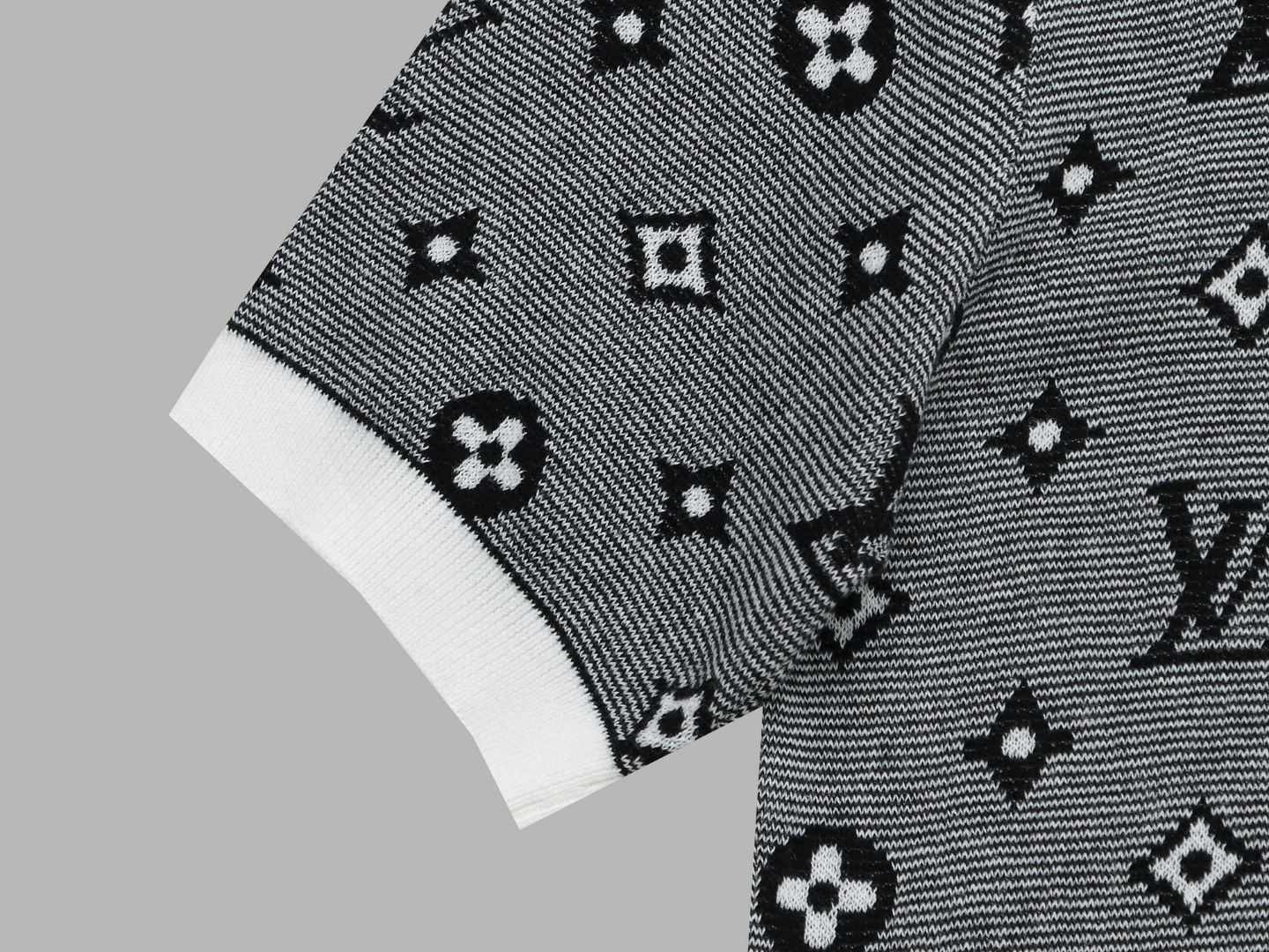 Louiswell Knitted Sweater Shorts: Top-Level Currency Details for XS-L, Wool Mix, Gender-Neutral - 图片 5