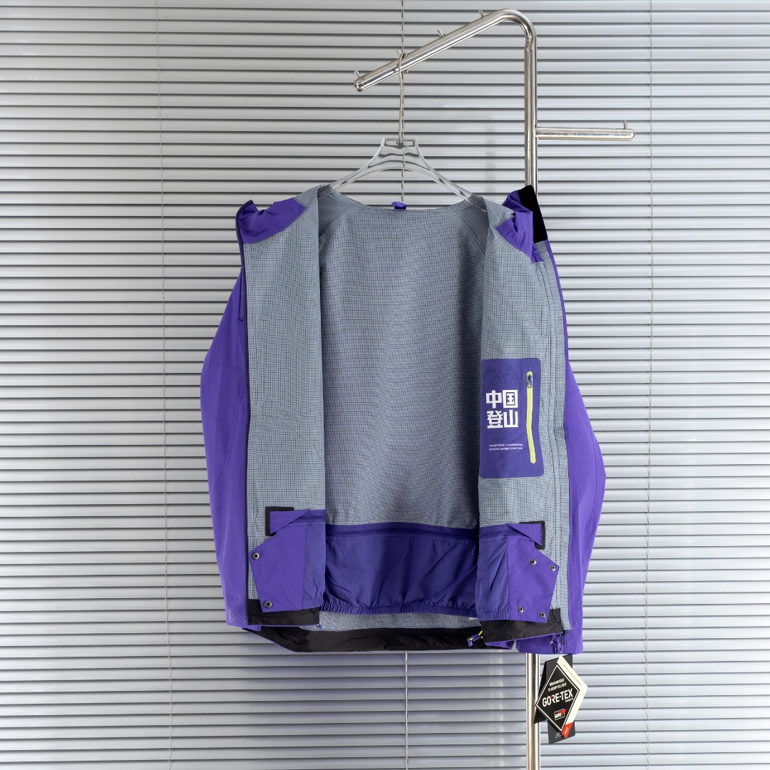 Kailas 款式：凯乐石KAILAS MONT Q60 中国登山限定运动户外全天候硬壳专业防水防风透气登山冲锋衣外套