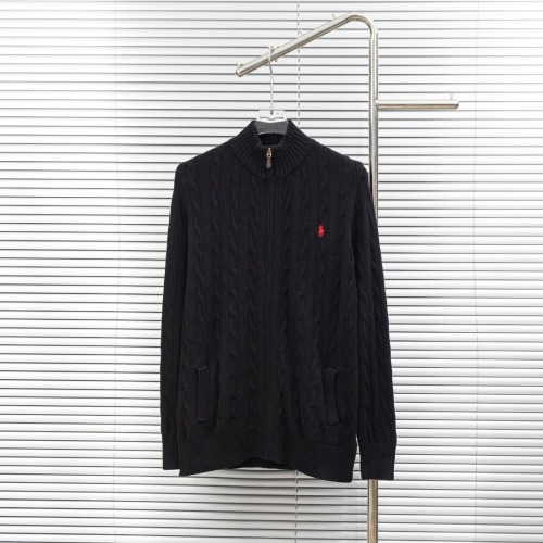 Polo Ralph Lauren Cable-Knit Full-Zip Cardigan Sweater, Small Logo 1 Polo Ralph Lauren Cable-Knit Full-Zip Cardigan Sweater, Small Logo