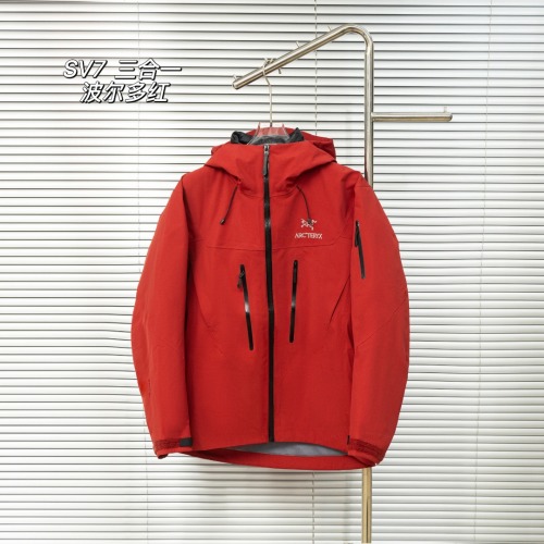 Arc'teryx Alpha SV7 Red GORE-TEX Pro Waterproof 3-in-1 Detachable Jacket 1 Arc'teryx Alpha SV7 Red GORE-TEX Pro Waterproof 3-in-1 Detachable Jacket