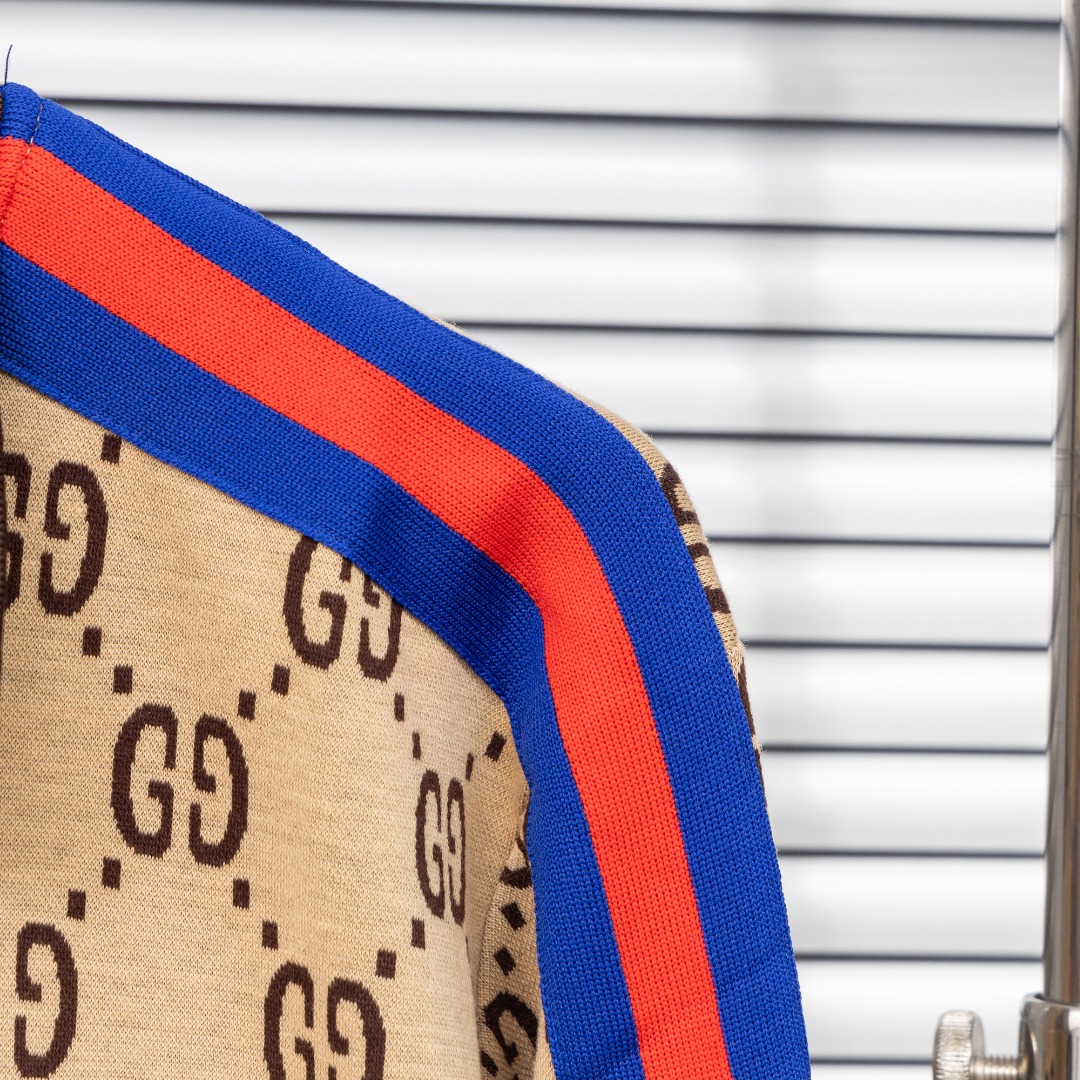 Gucci 款式：古驰Gucci 双G提花外套