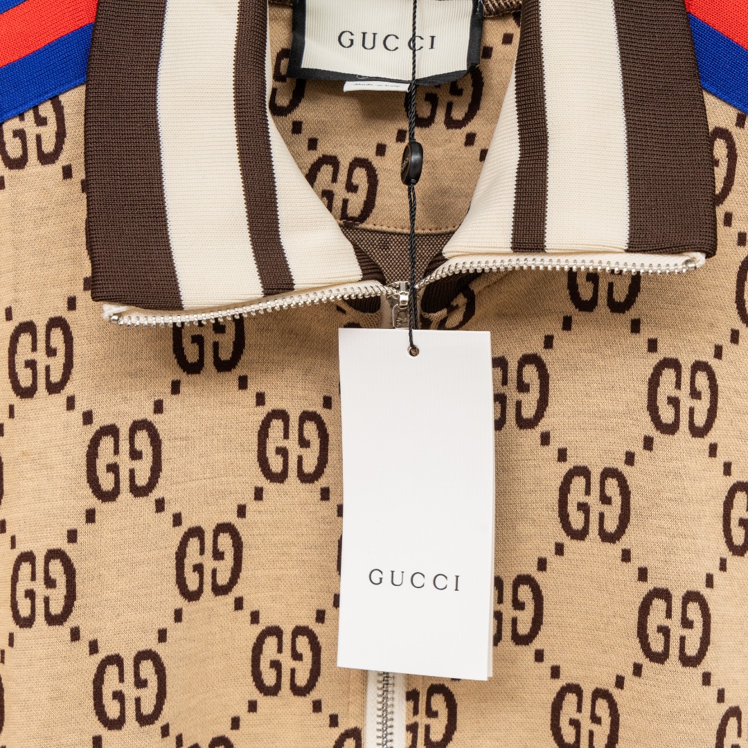 Gucci 款式：古驰Gucci 双G提花外套