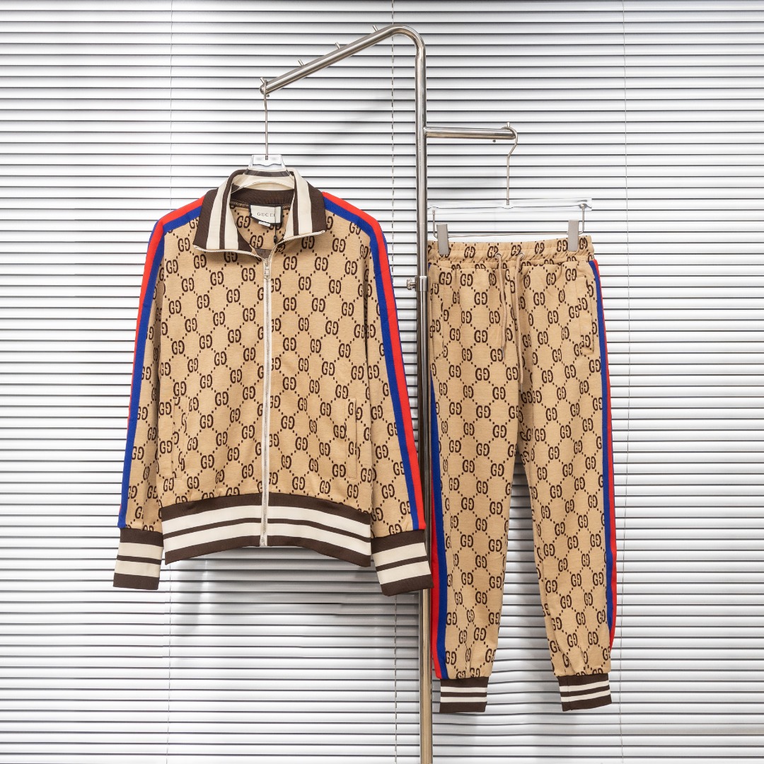 Gucci 款式：古驰Gucci 双G提花外套