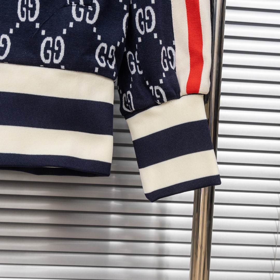 Gucci 款式：古驰Gucci双G提花织带外套