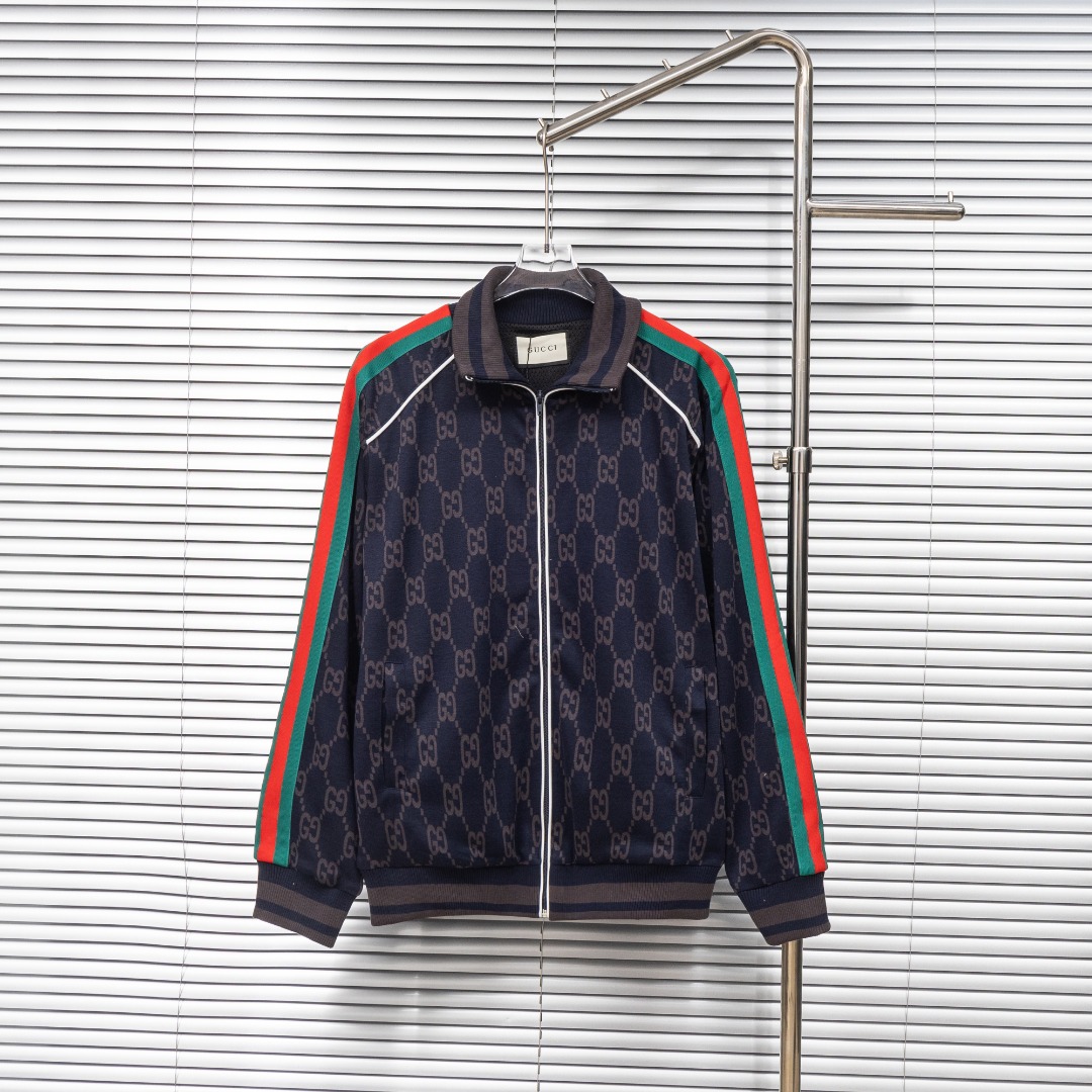 Gucci 款式：古驰Gucci 双G暗纹提花外套
