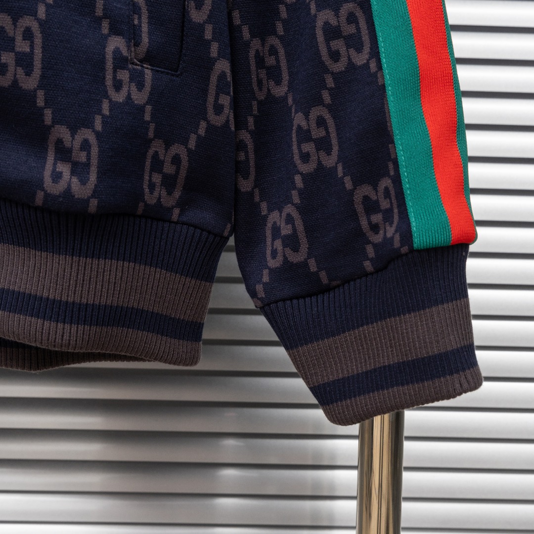 Gucci 款式：古驰Gucci 双G暗纹提花外套