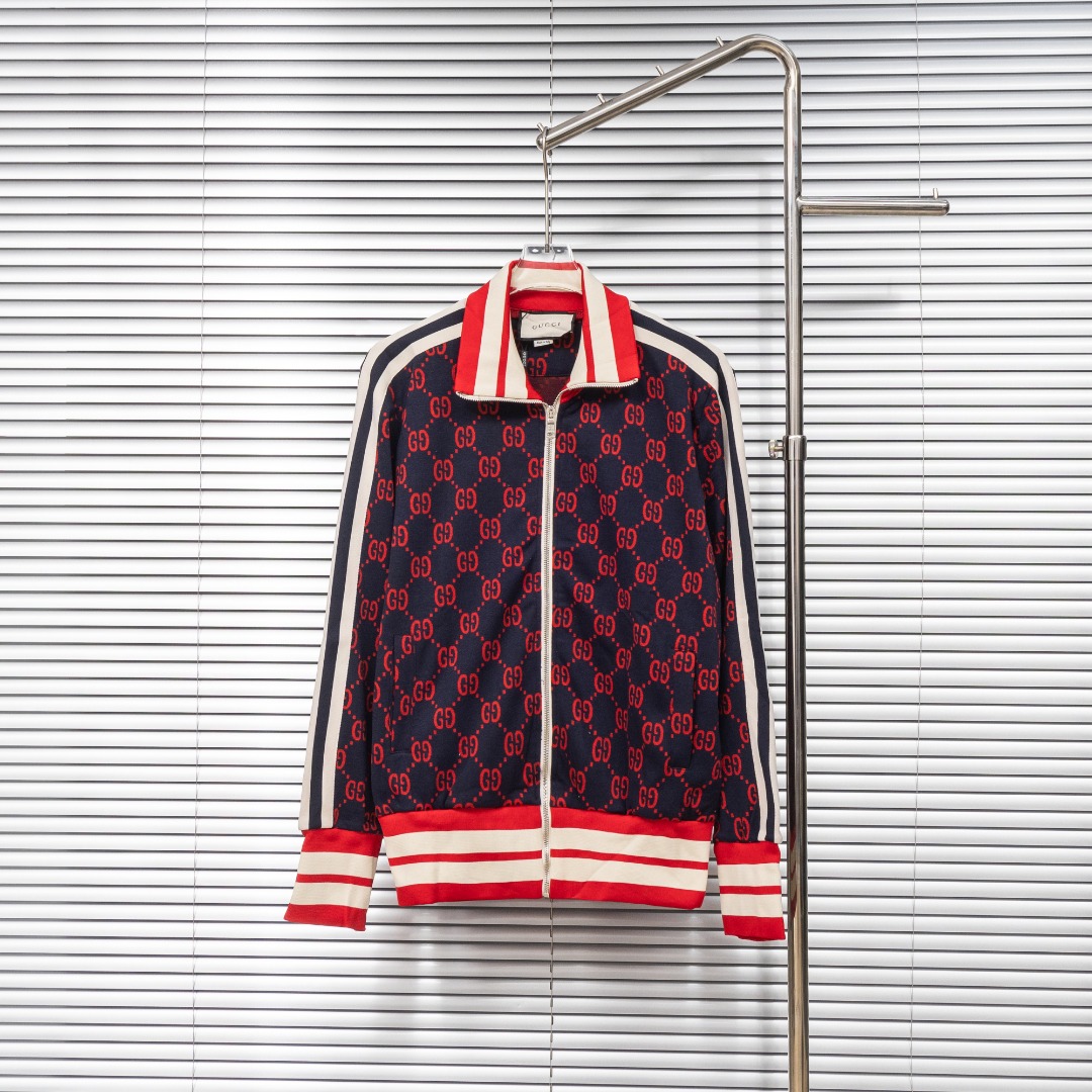 Gucci 款式：古驰Gucci 双G暗纹外套