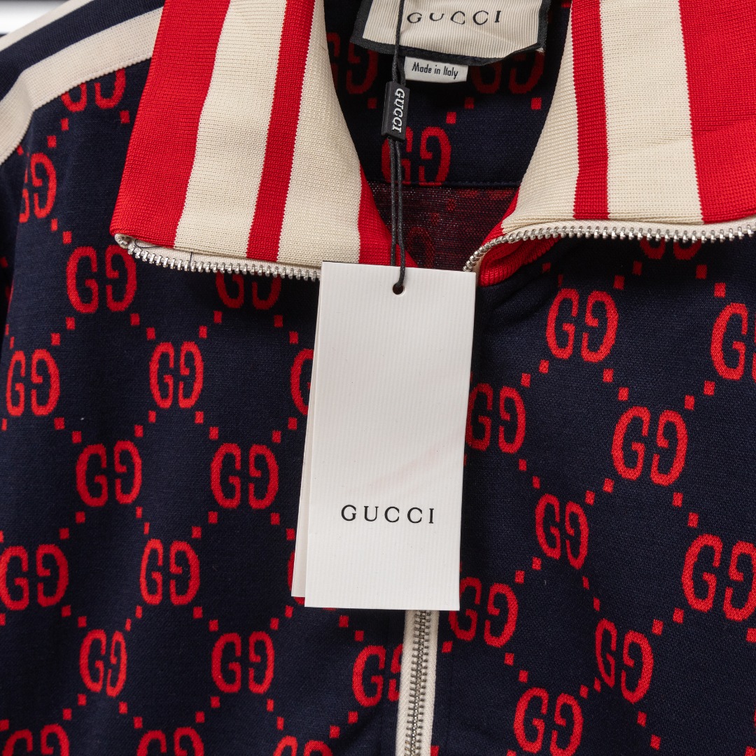 Gucci 款式：古驰Gucci 双G暗纹外套