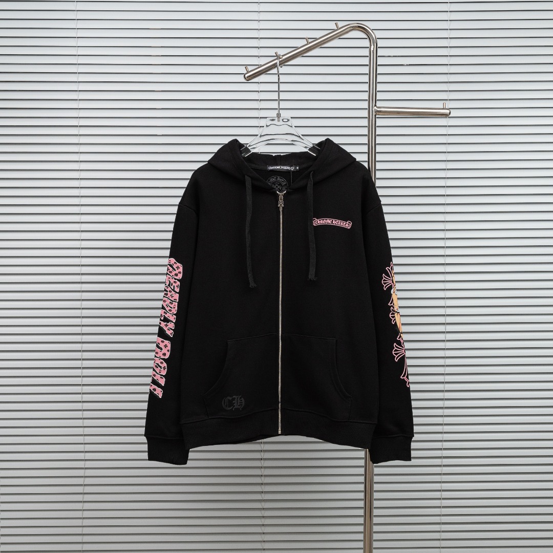 Chrome Hearts 款式：克罗心CH十字架拉链外套夹克