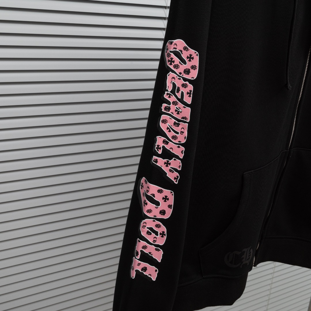 Chrome Hearts 款式：克罗心CH十字架拉链外套夹克