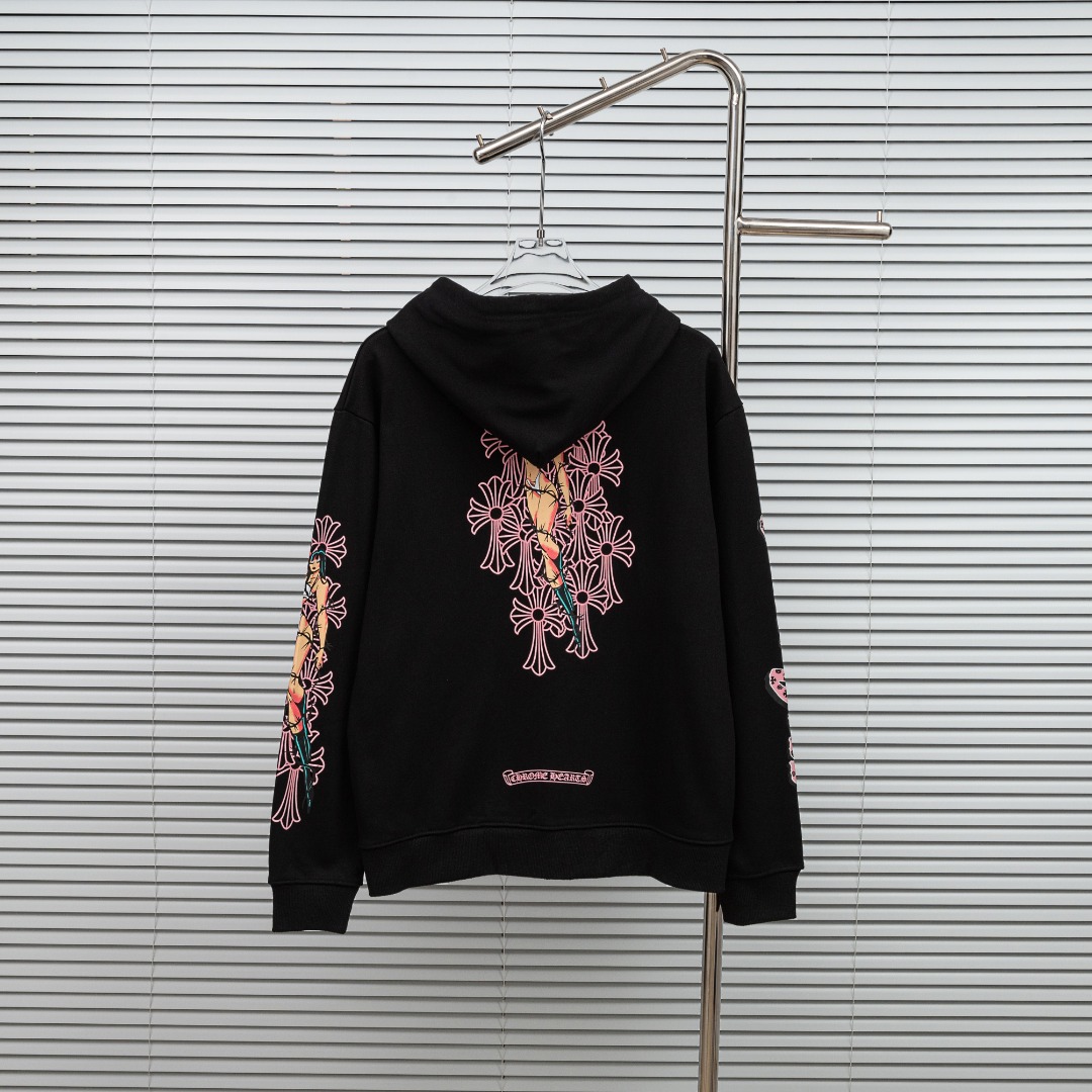 Chrome Hearts 款式：克罗心CH十字架拉链外套夹克