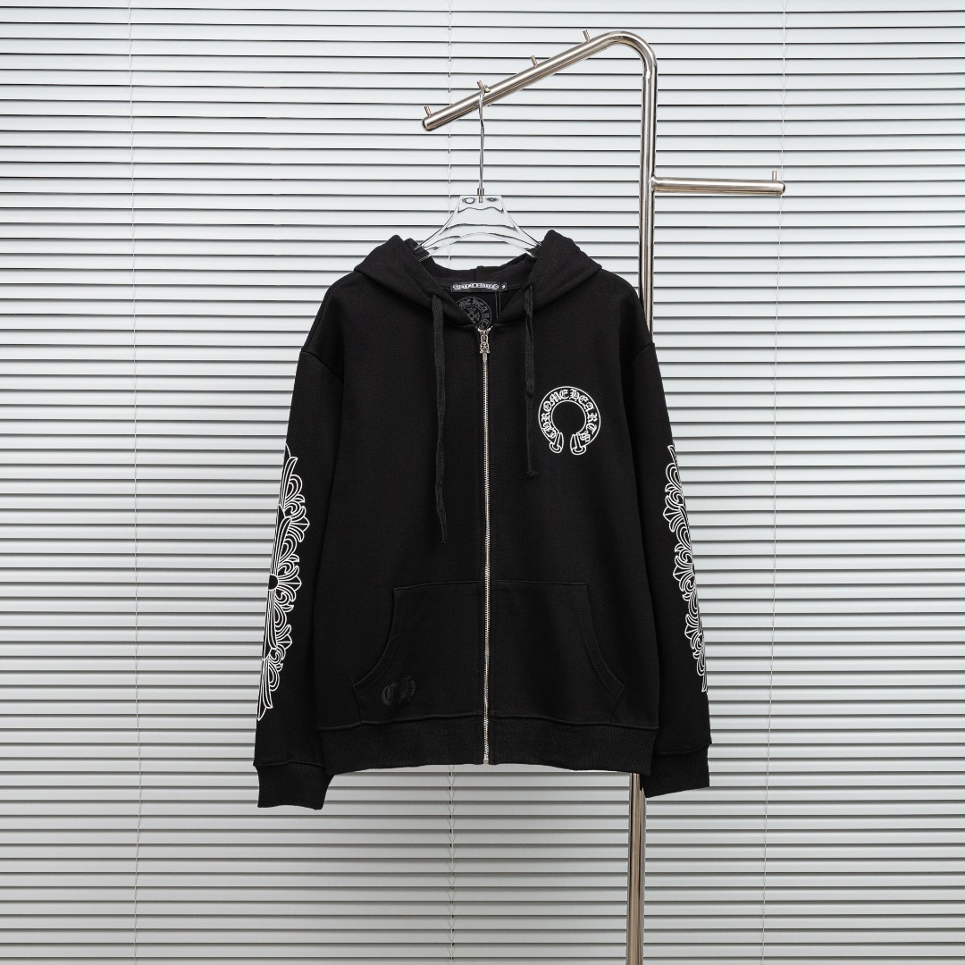 Chrome Hearts 款式：克罗心CH十字架拉链外套夹克