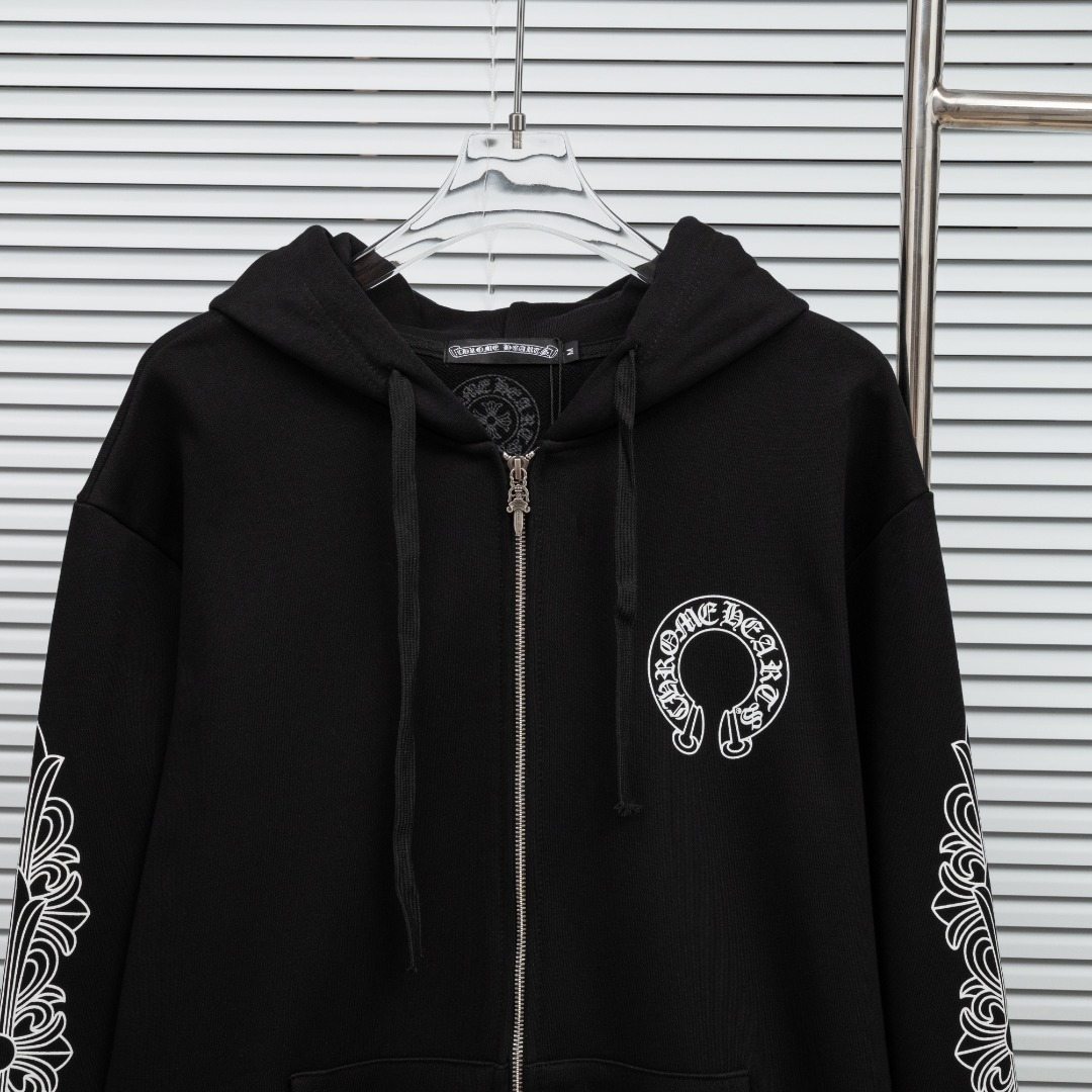 Chrome Hearts 款式：克罗心CH十字架拉链外套夹克