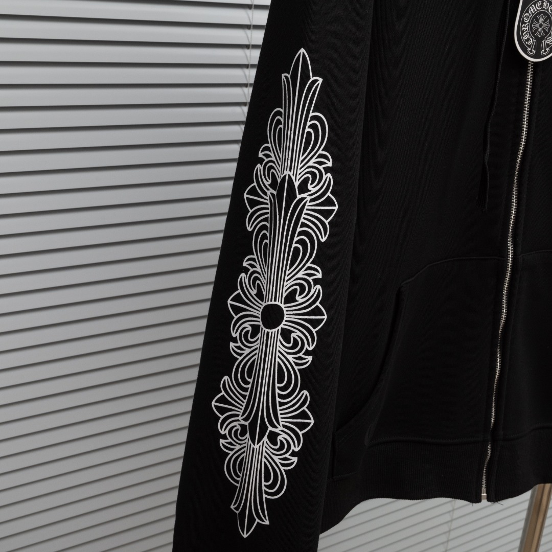 Chrome Hearts 款式：克罗心CH十字架拉链外套夹克