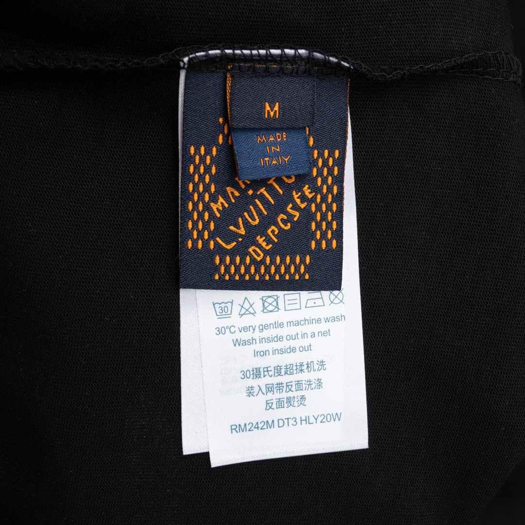 Louis Vuitton 款式：路易威登LV拼色老花全刺绣工艺短袖