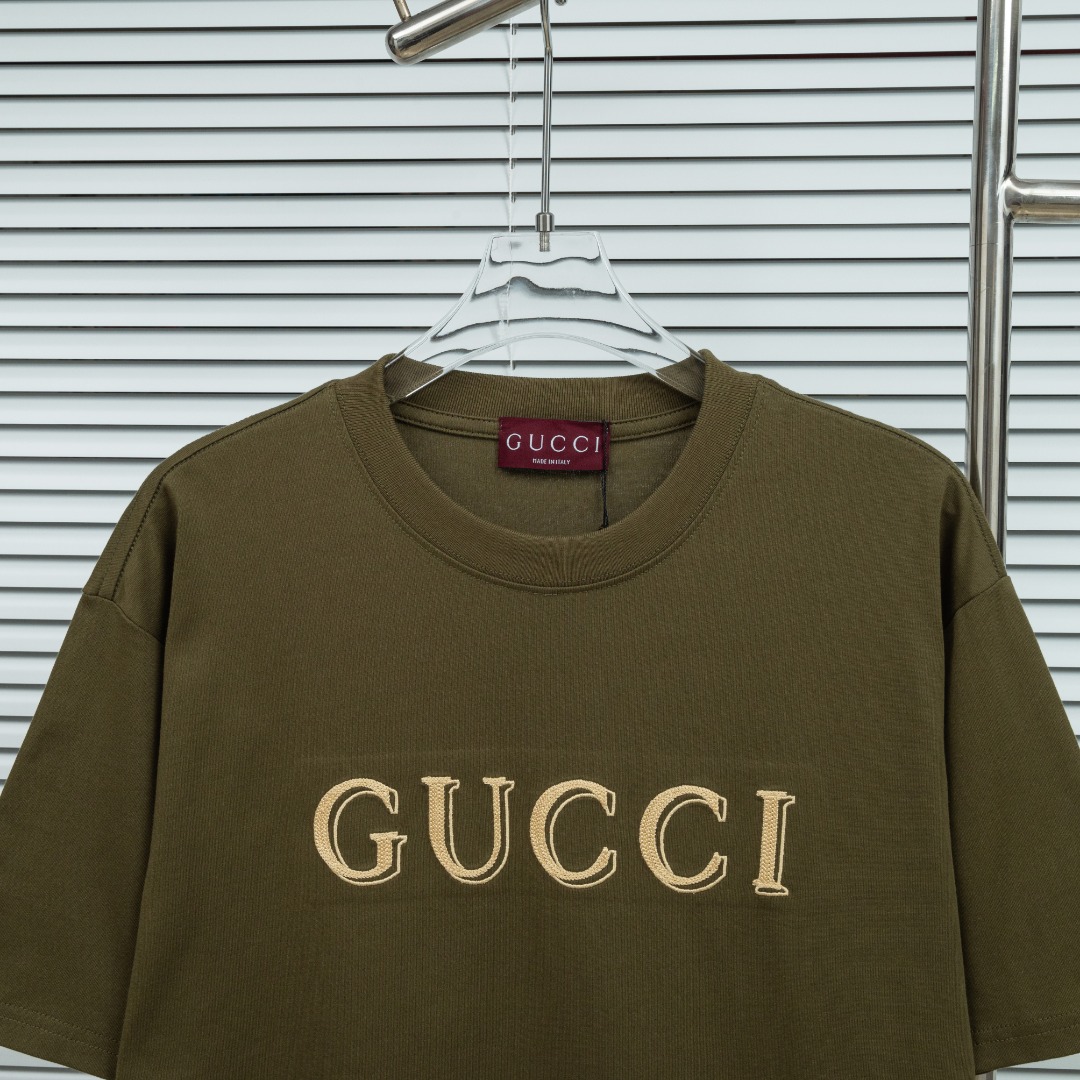 Gucci 款式：古驰GUCCI 3D立体刺绣工艺短袖