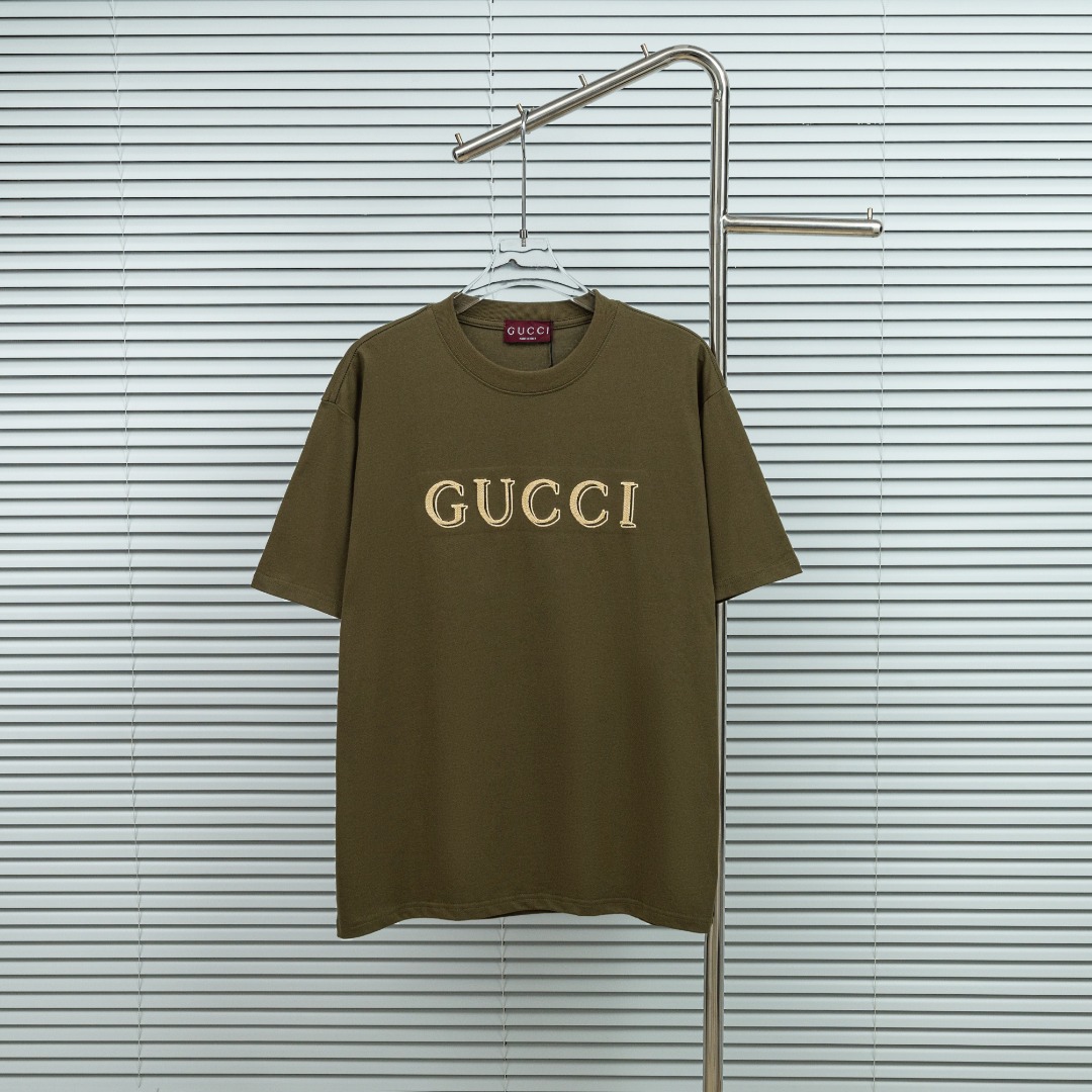 Gucci 款式：古驰GUCCI 3D立体刺绣工艺短袖
