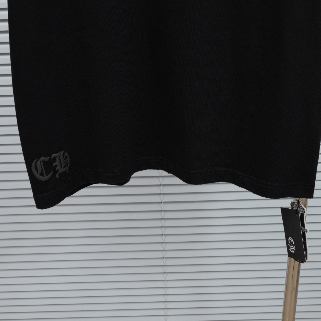 Chrome Hearts 款式：克罗心CH做旧破洞立体发泡工艺短袖