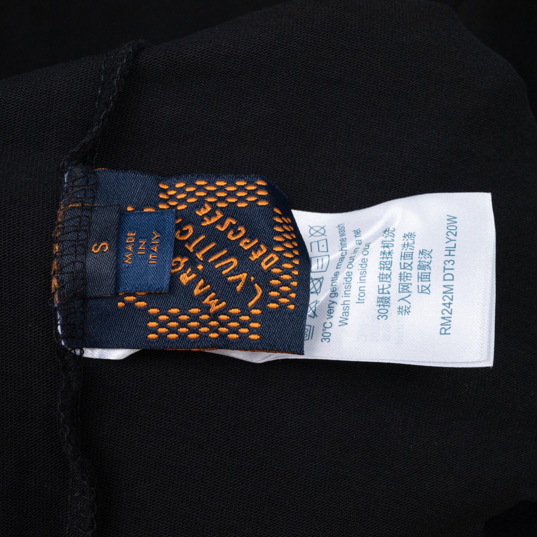 Louis Vuitton 款式：路易威登LV破洞手工珍珠工艺短袖