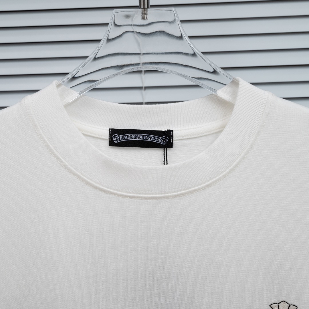 Chrome Hearts 款式：克罗心CH十字刺绣紫外线温变可变色工艺短袖