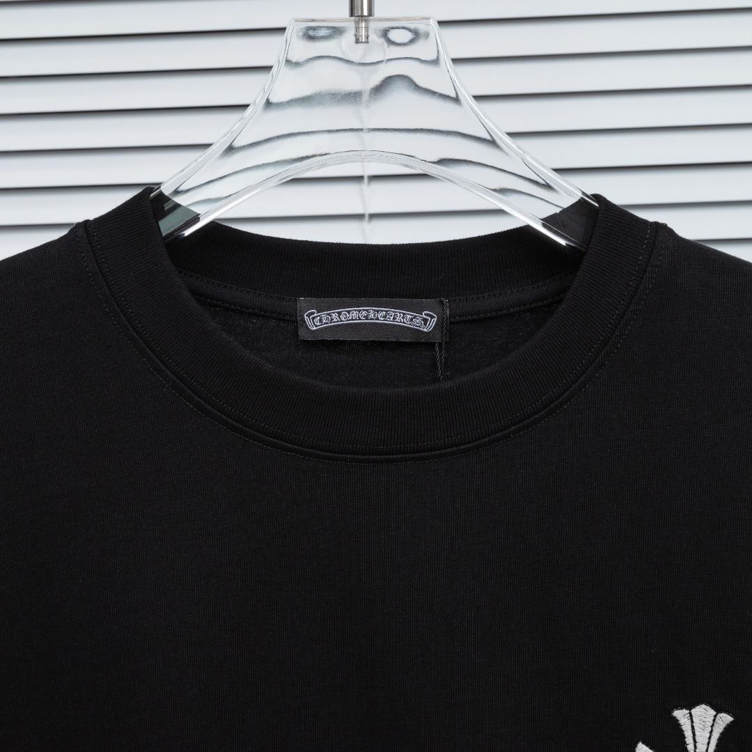 Chrome Hearts 款式：克罗心CH十字刺绣紫外线温变可变色工艺短袖