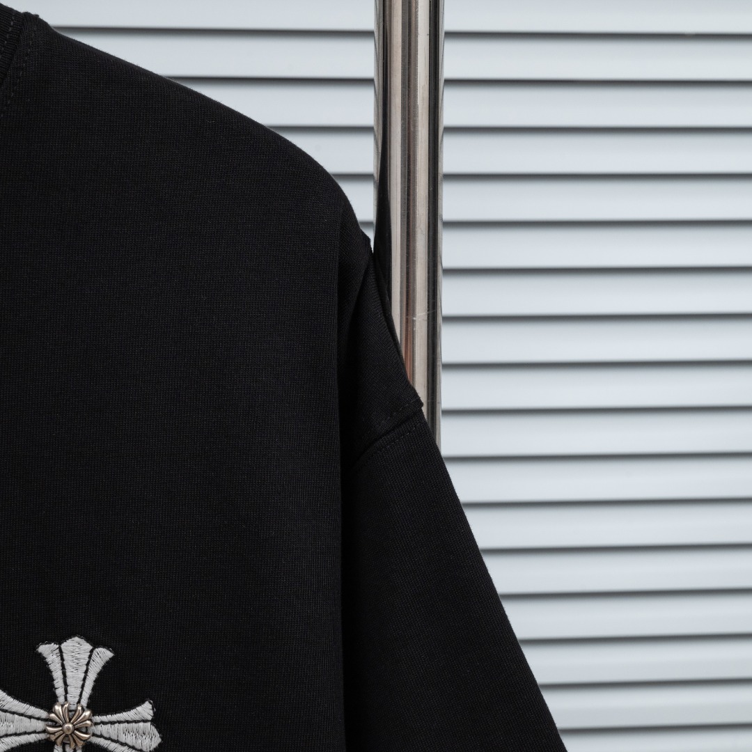 Chrome Hearts 款式：克罗心CH十字刺绣紫外线温变可变色工艺短袖