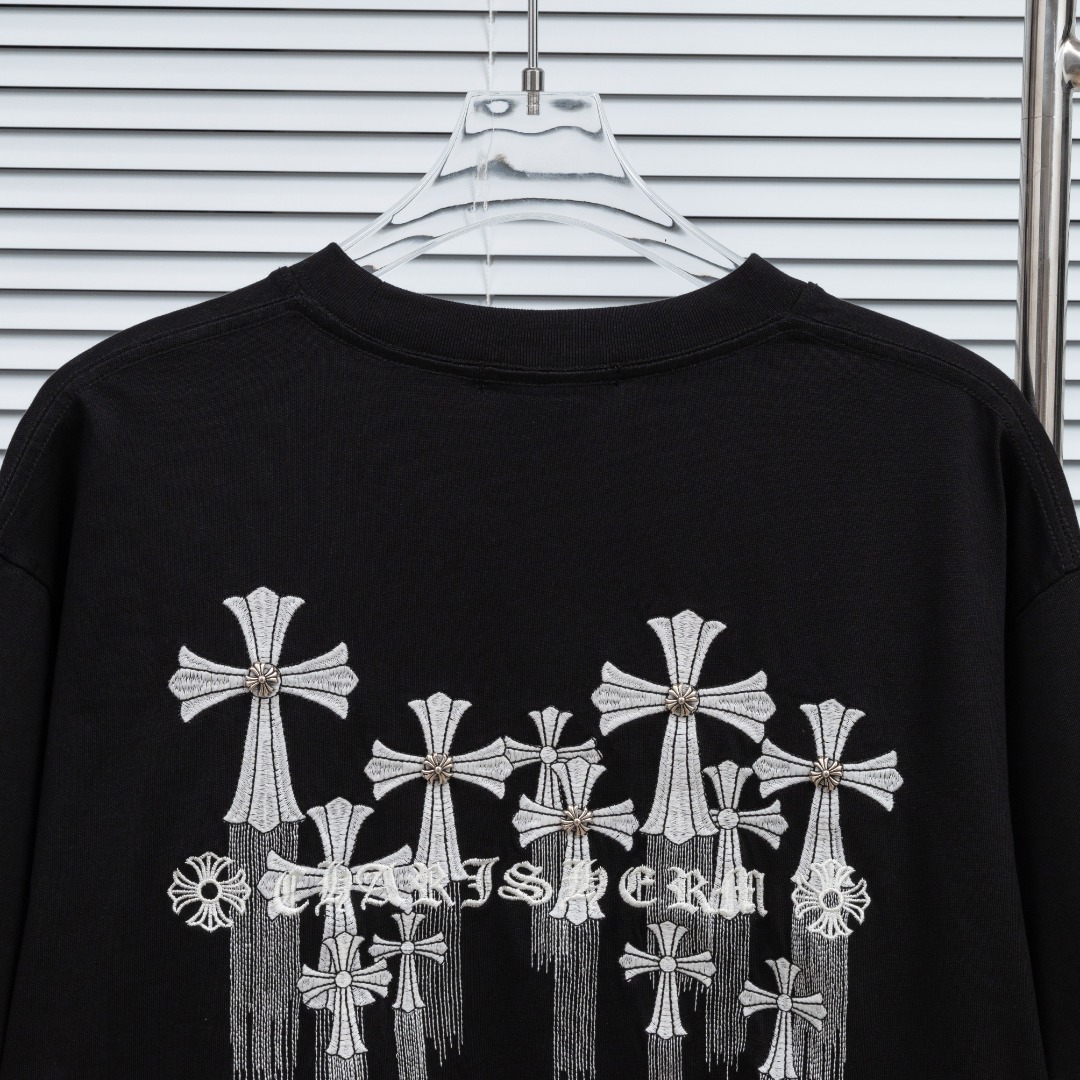 Chrome Hearts 款式：克罗心CH十字刺绣紫外线温变可变色工艺短袖