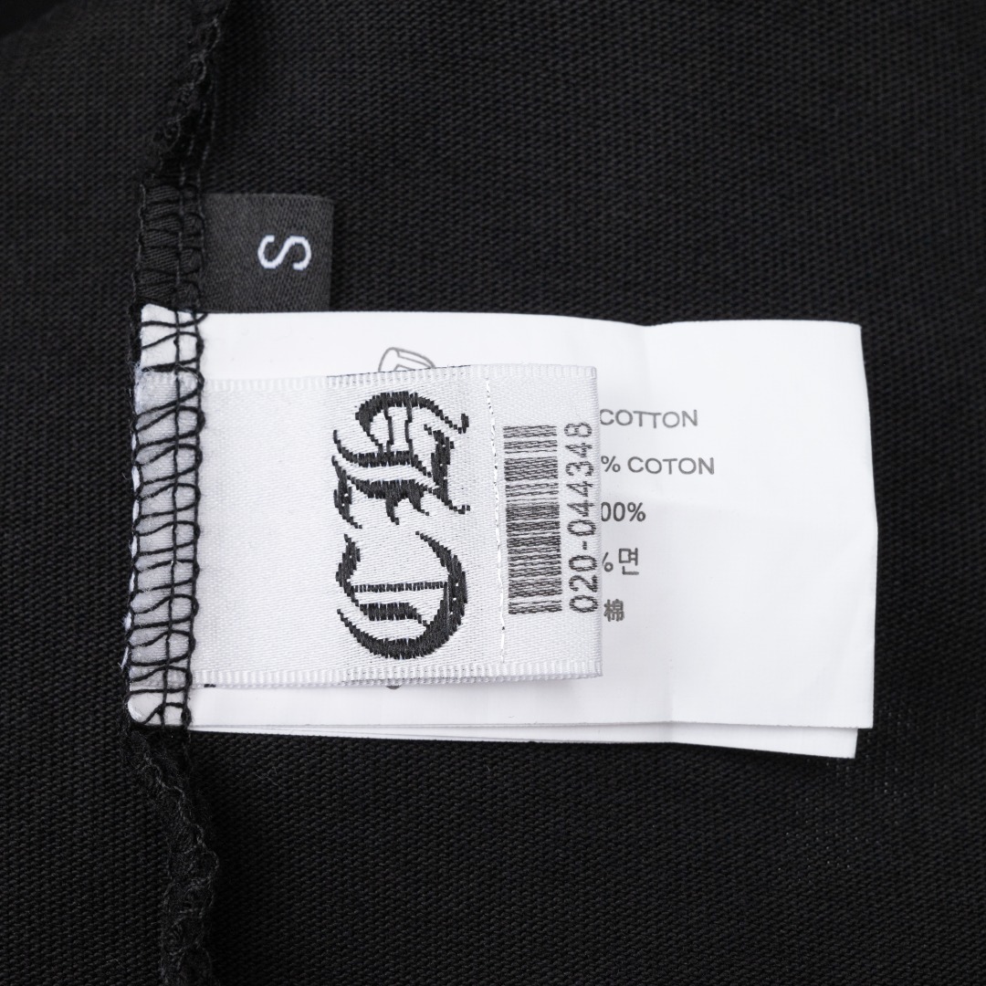 Chrome Hearts 款式：克罗心CH十字刺绣马赛克多色十字架工艺短袖