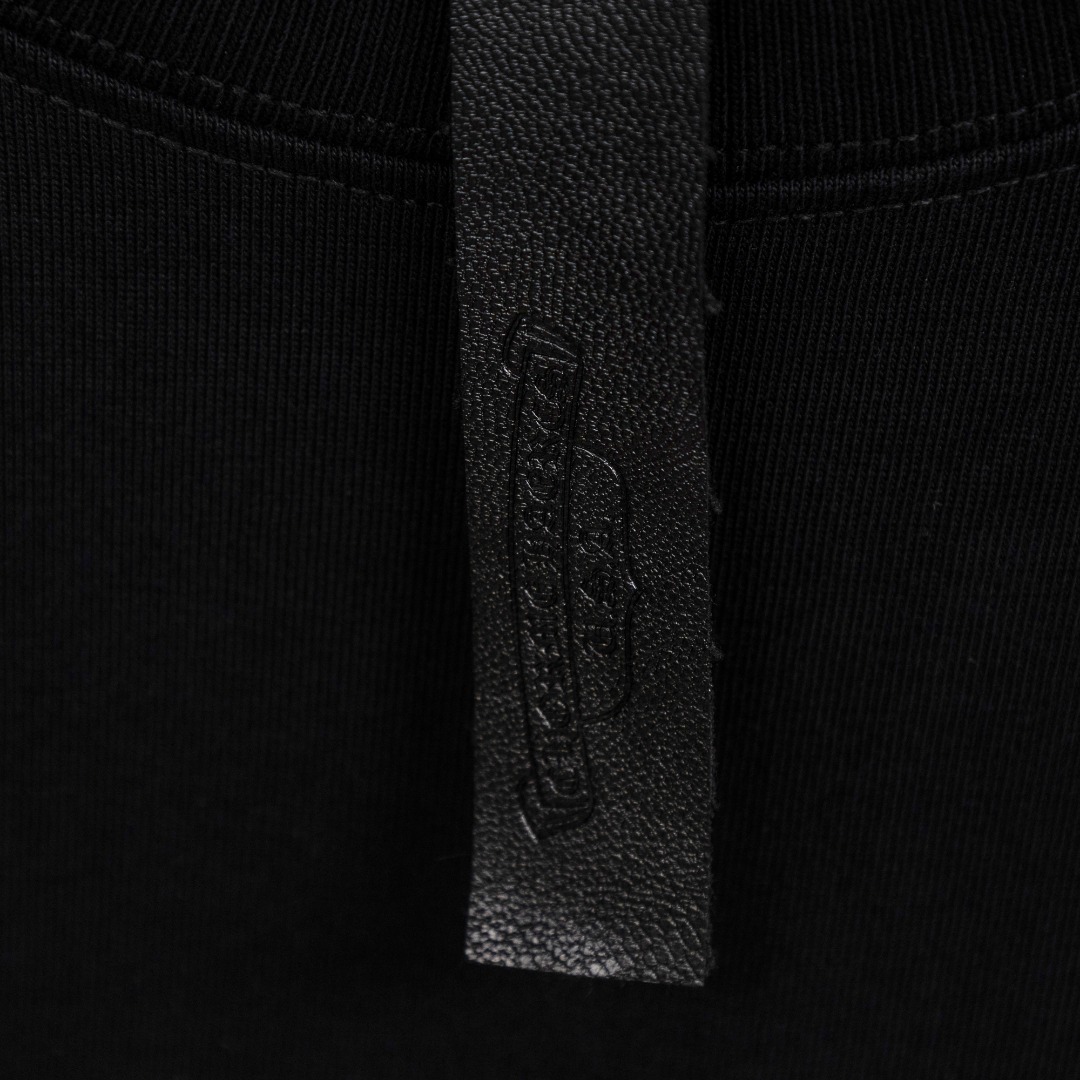 Chrome Hearts 款式：克罗心CH做旧破洞彩色渐变贴布刺绣工艺短袖