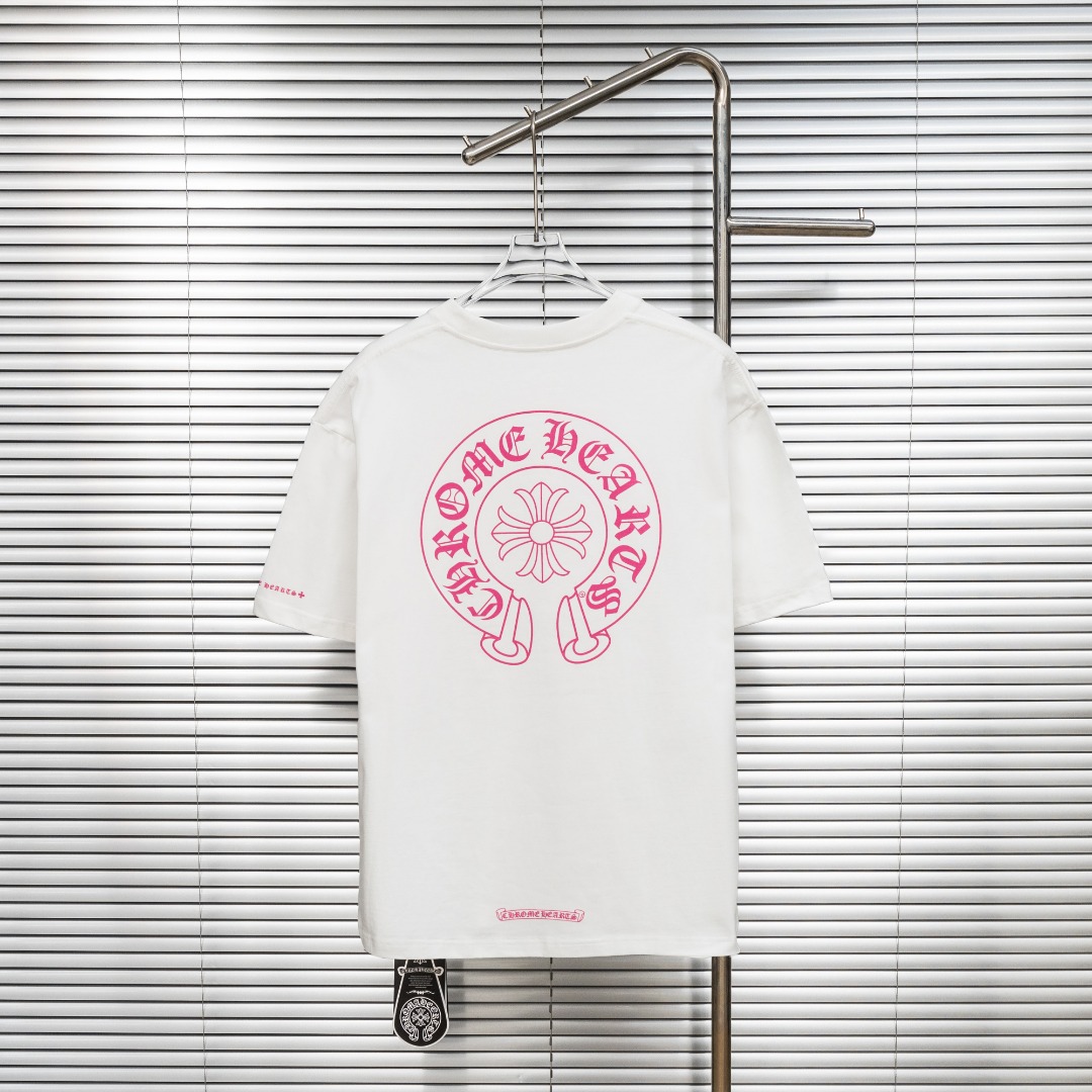 Chrome Hearts 款式：克罗心CH梵文小口袋工艺短袖