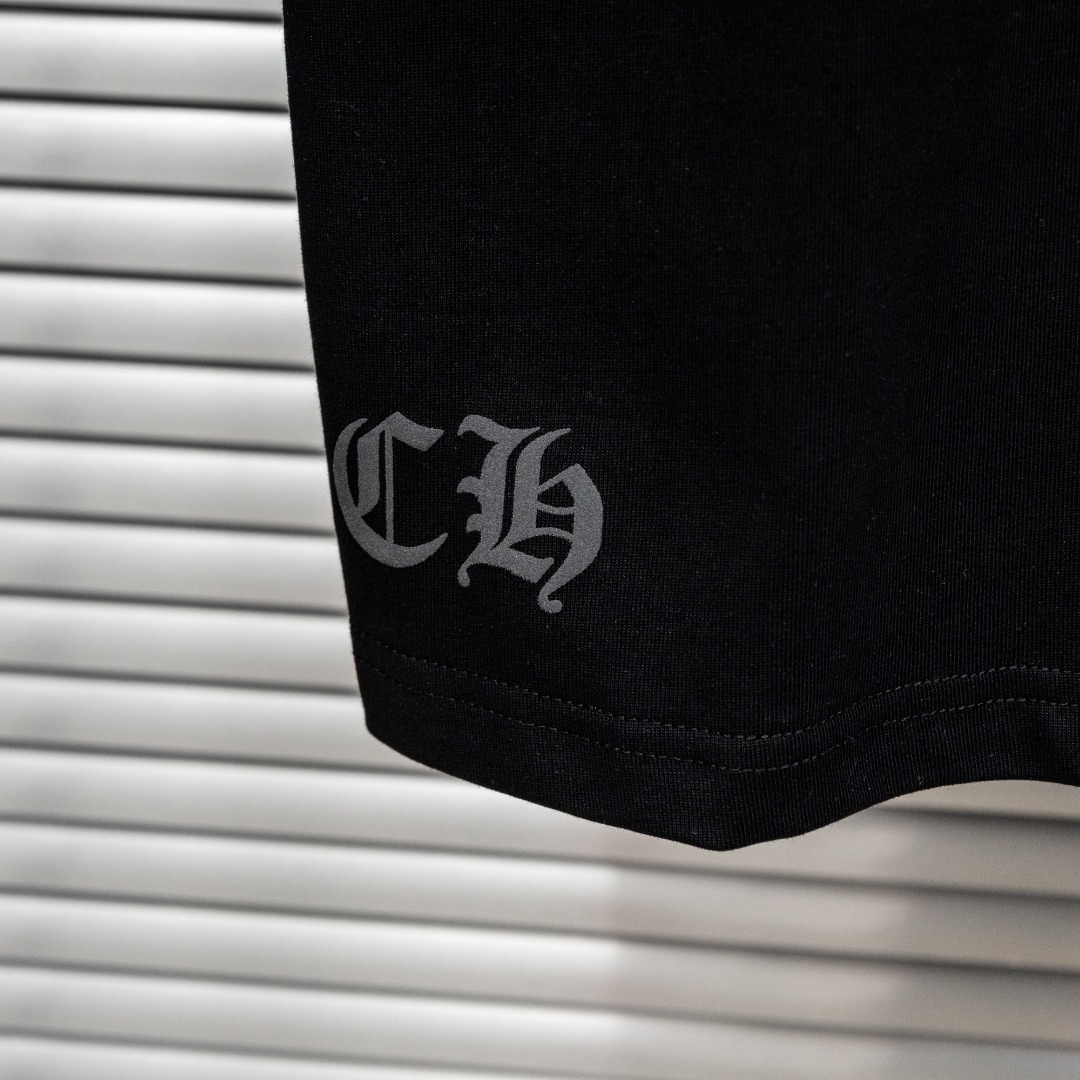 Chrome Hearts 款式：克罗心CH梵文小口袋工艺短袖