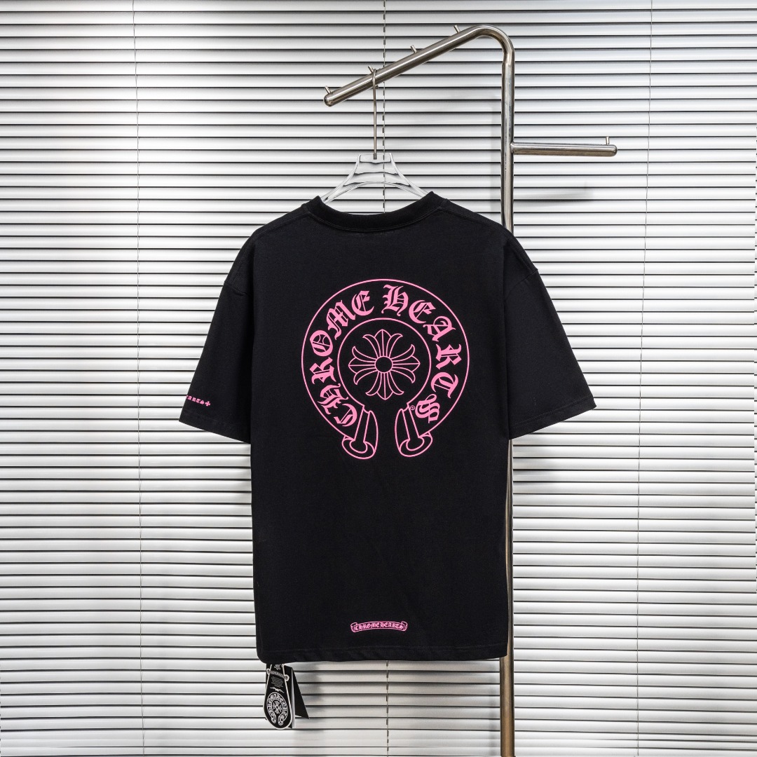 Chrome Hearts 款式：克罗心CH梵文小口袋工艺短袖