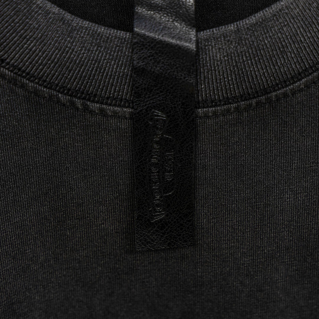 Chrome Hearts 款式：克罗心CH十字架做旧水洗扎染重工艺短袖