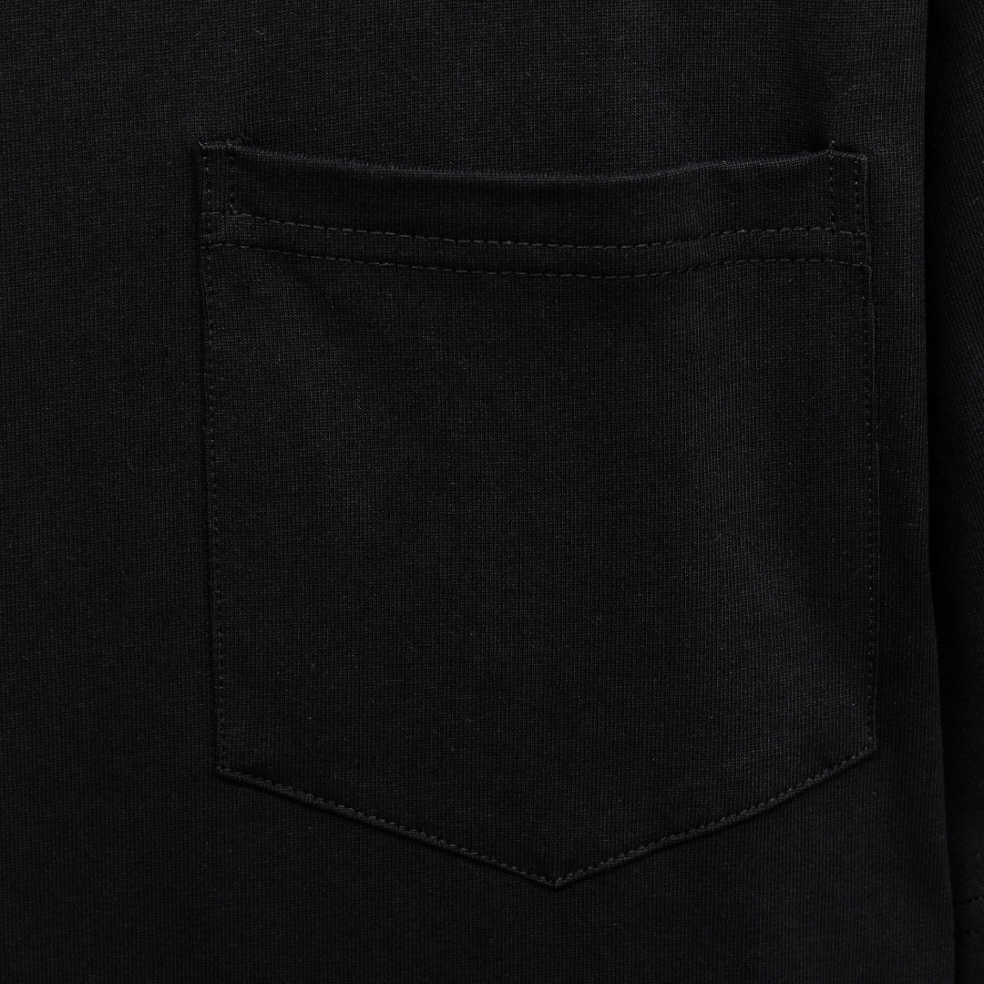 Chrome Hearts 款式：克罗心CH十字架梵文植绒印花多工艺短袖