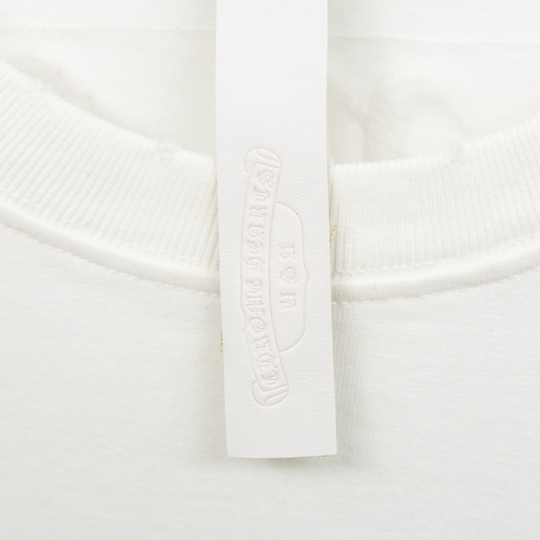 Chrome Hearts 款式：克罗心CH十字架彩色马赛克棋盘刺绣多工艺短袖