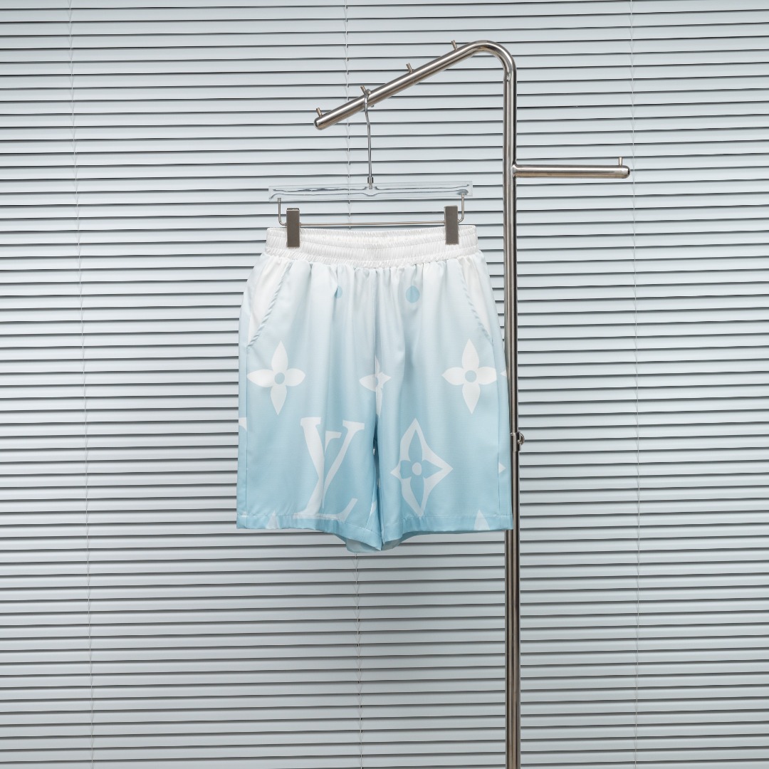 P85 (versión superior, distinta de la calidad común) Estilo: LV Louis Vuitton pantalones cortos con estampado de monogr…