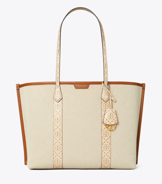 Tory Burch ～大号Perry 托特包兼具实用功能性 这款 Perry 托特包内部设口袋 可整齐收纳随身物件