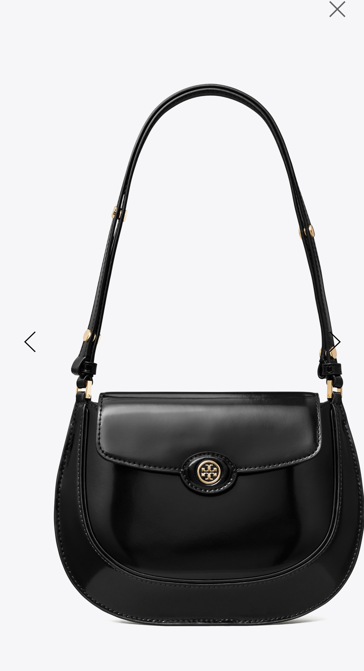 Tory Burch ～2025春夏163367汤丽柏琦 ROBINSON 小号翻盖肩背包 手袋廓形 百搭