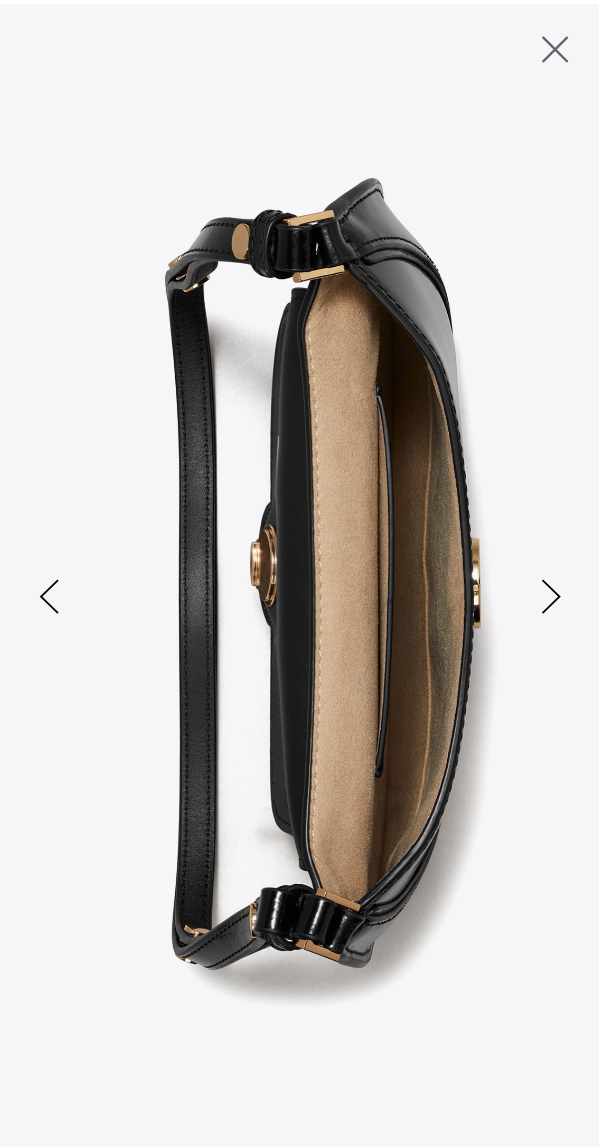 Tory Burch ～2025春夏163367汤丽柏琦 ROBINSON 小号翻盖肩背包 手袋廓形 百搭