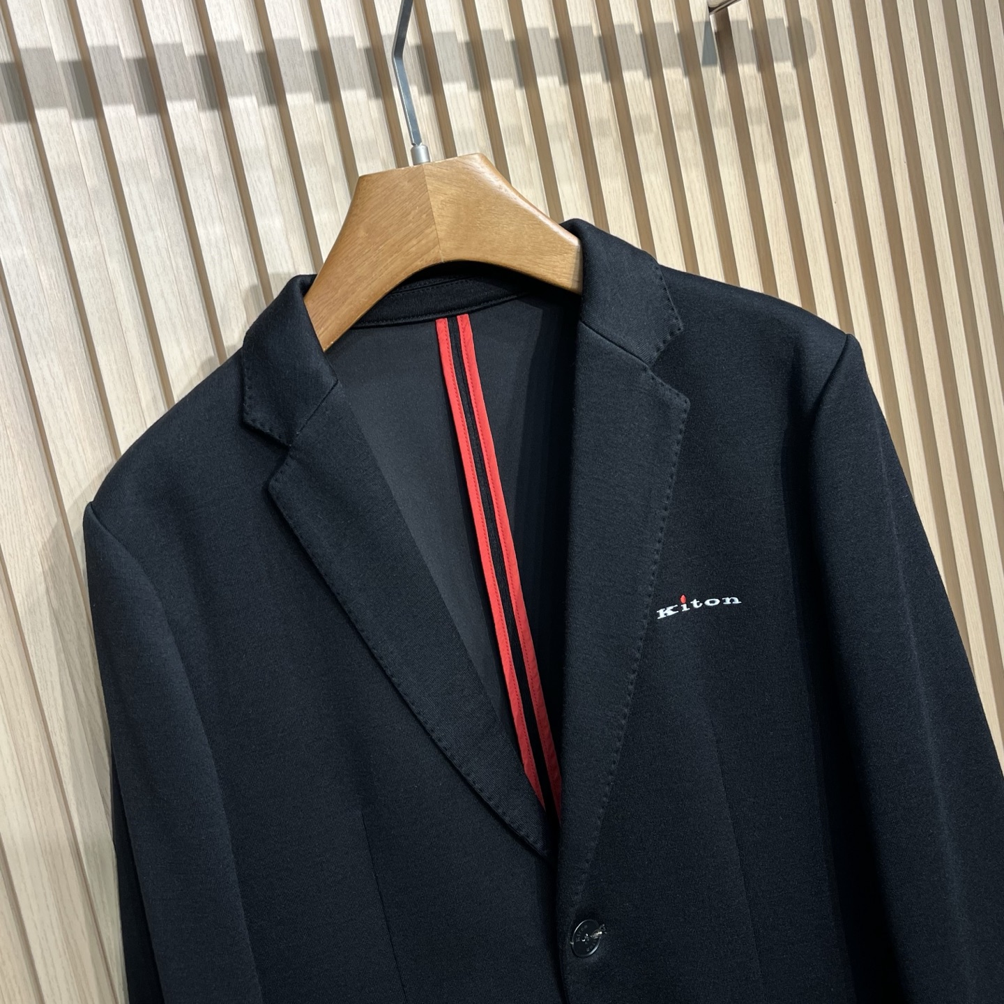 “New Commercial Knitting Suit Jackets: Stylish, Comfortable, and Elegant Clothing Series in Black, M-3XL Sizes” - 图片 4