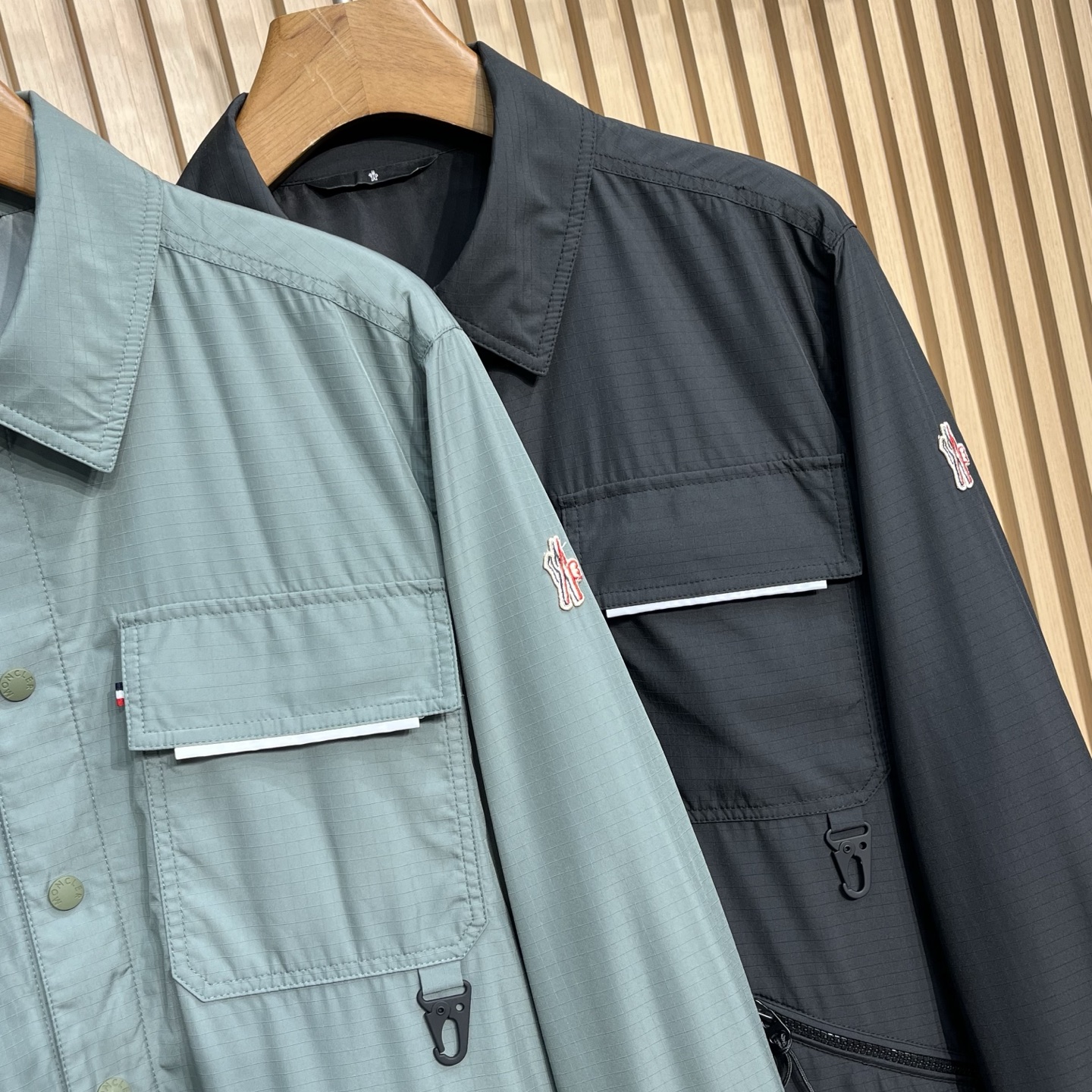 MOC25FW秋冬新款高密度尼龙防水衬衫式薄棉夹克，男士户外功能性登山系列夹克外套！贸易公司渠道稀出，同