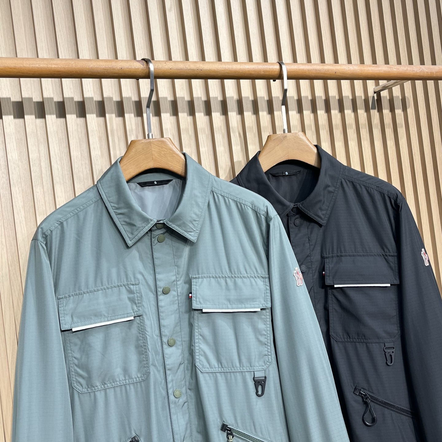 MOC25FW秋冬新款高密度尼龙防水衬衫式薄棉夹克，男士户外功能性登山系列夹克外套！贸易公司渠道稀出，同