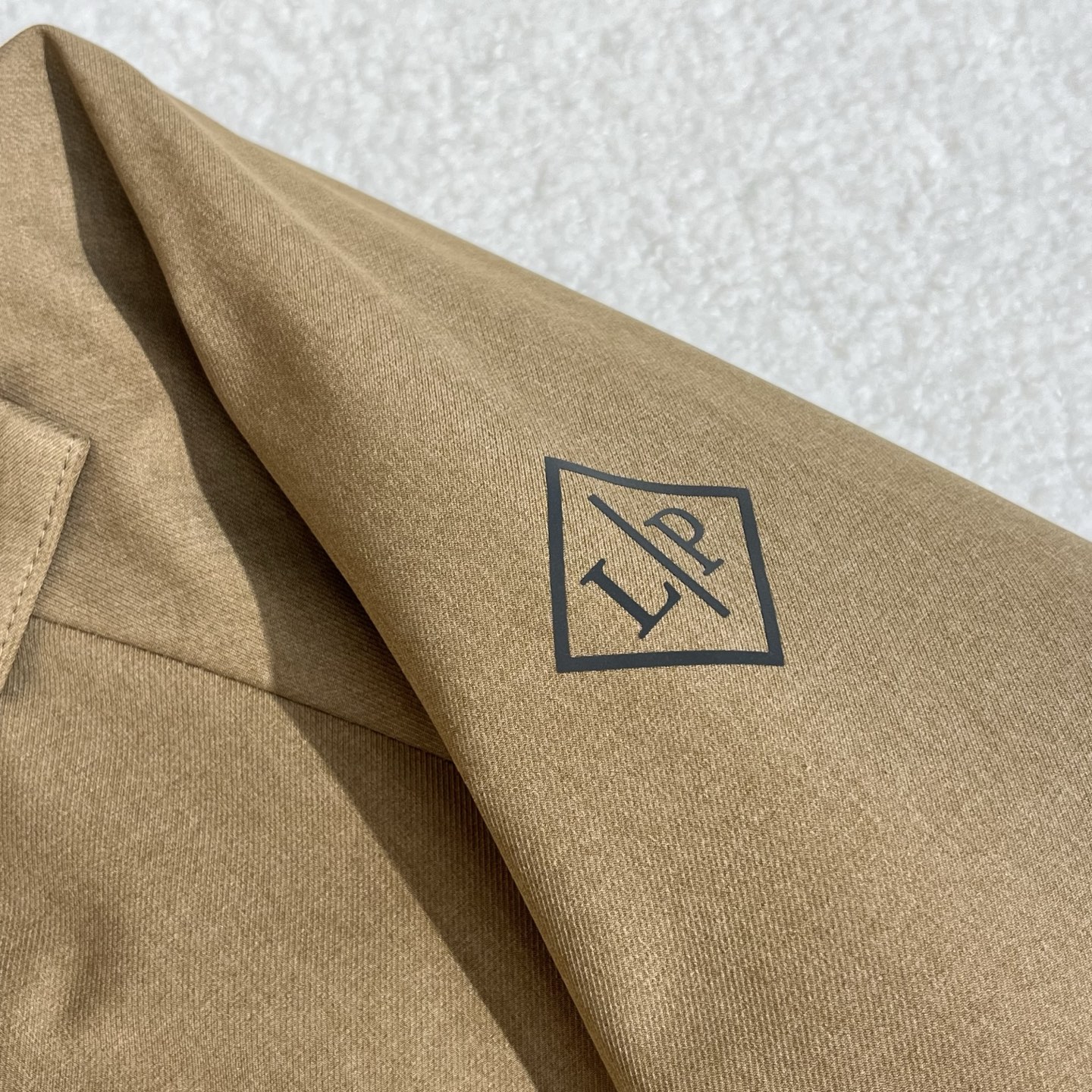 棉服 卡其色细节