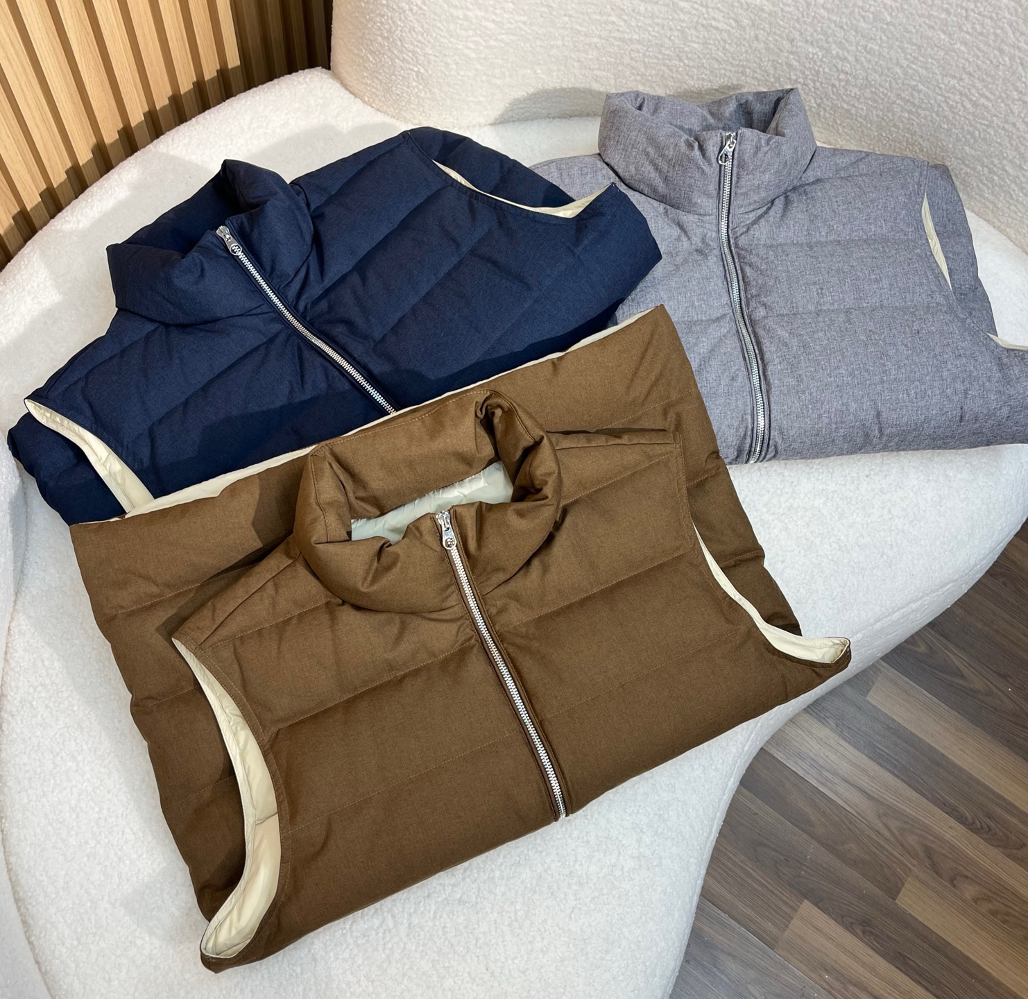 羽绒服 细节实拍