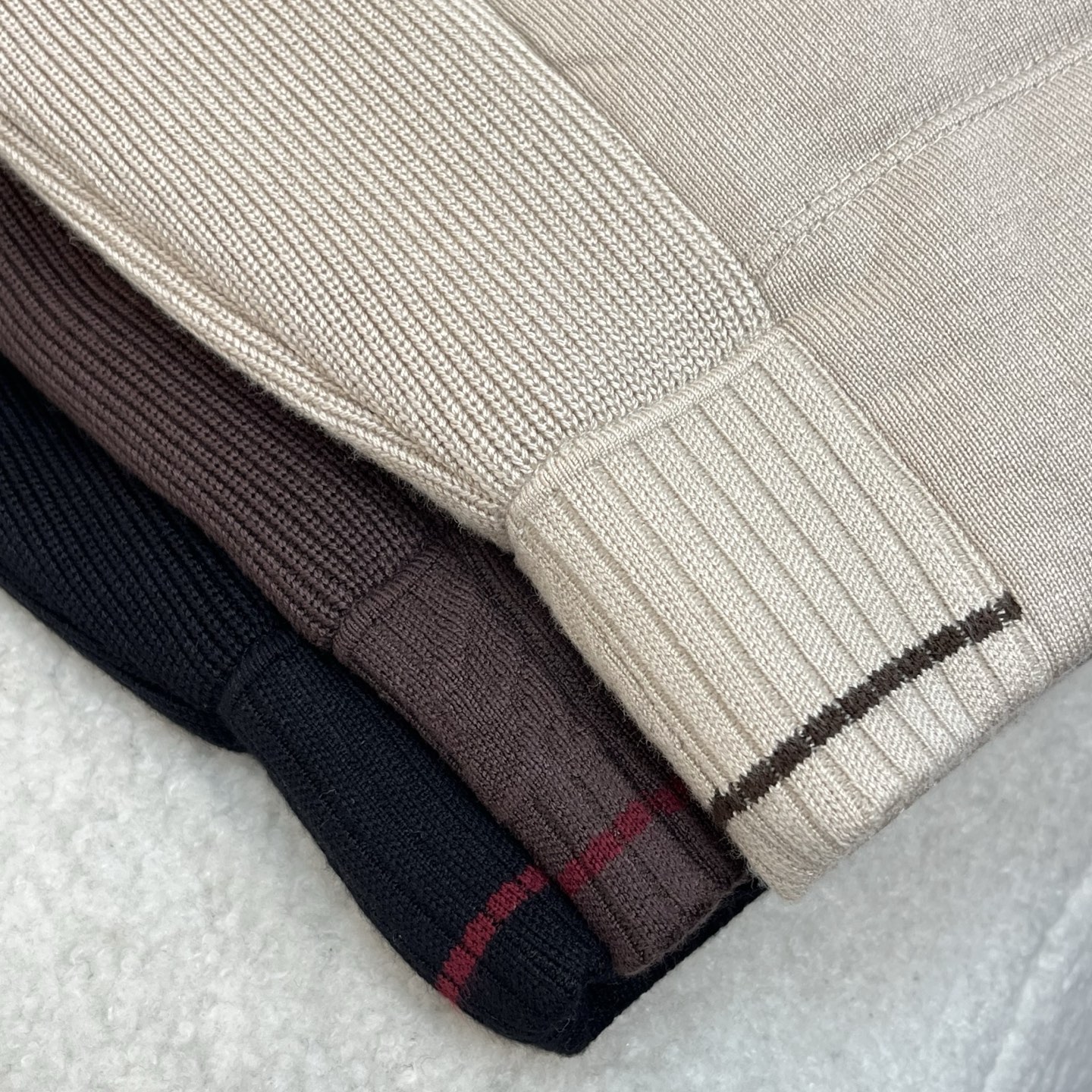 羽绒服 三色细节