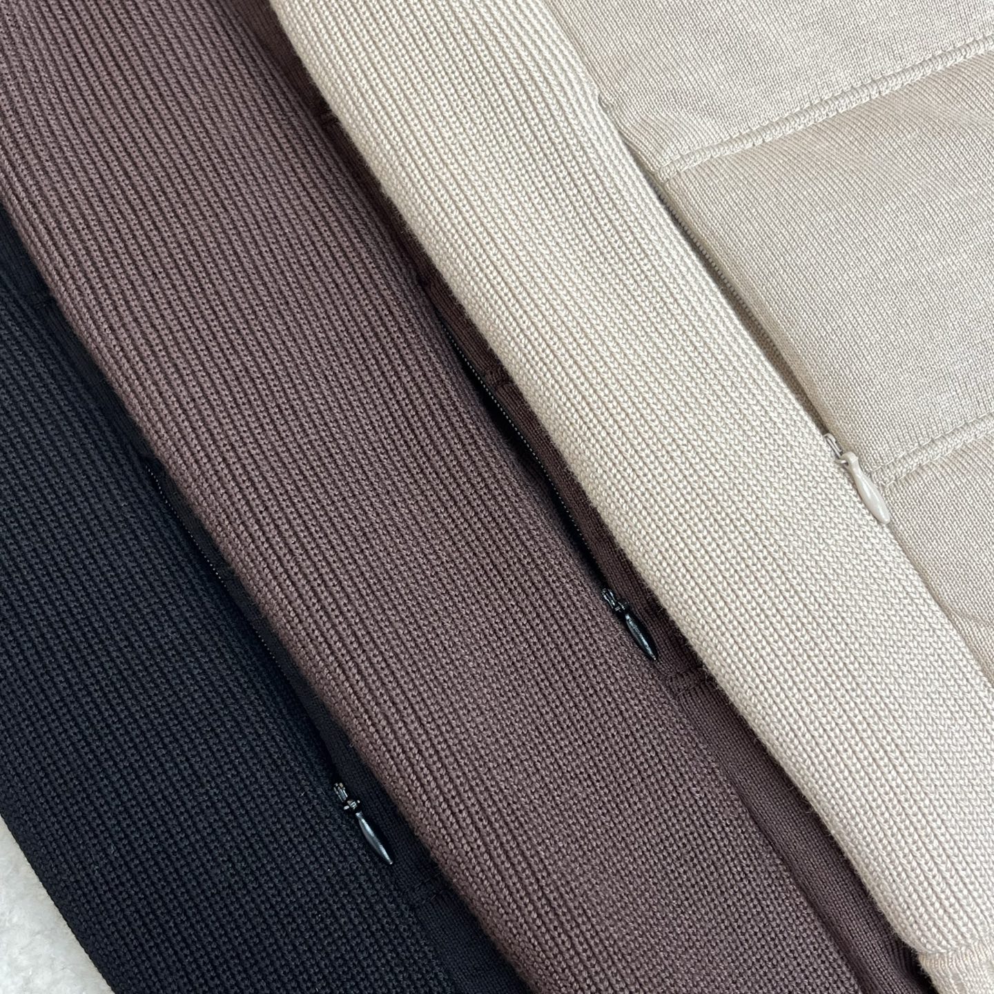 羽绒服 三色细节