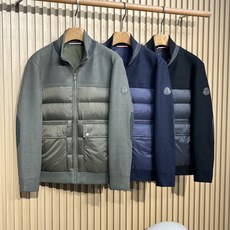 羽绒服 Moncler/蒙口 秋冬新品立领拼接针织袖拉链开衫外套羽绒服 三个颜色选择:提供墨绿色、藏蓝色、黑色三种经 羽绒服 Moncler/蒙口 秋冬新品立领拼接针织袖拉链开衫外套羽绒服 三个颜色选择:提供墨绿色、藏蓝色、黑色三种经