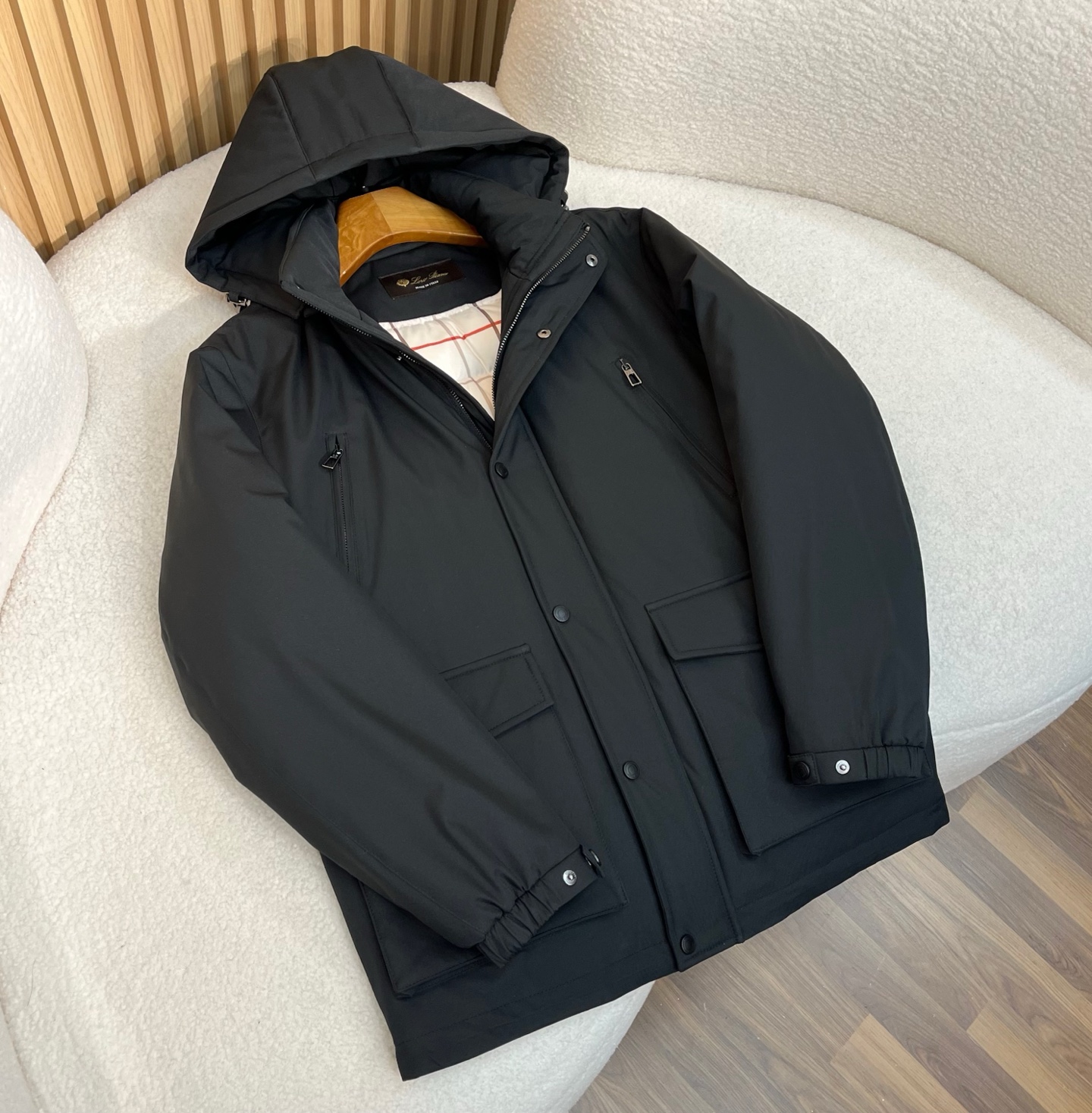 羽绒服 细节实拍