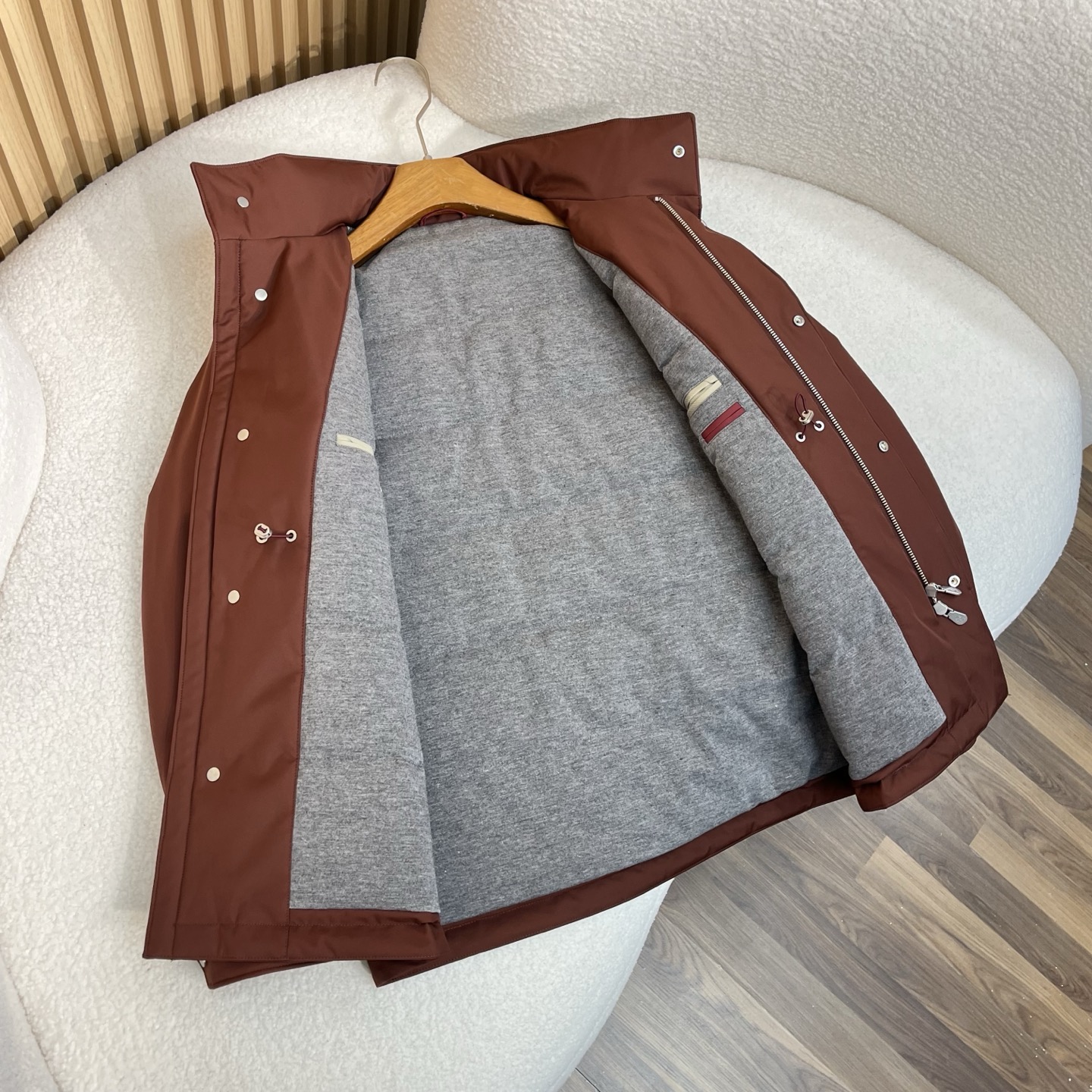 羽绒服 细节实拍